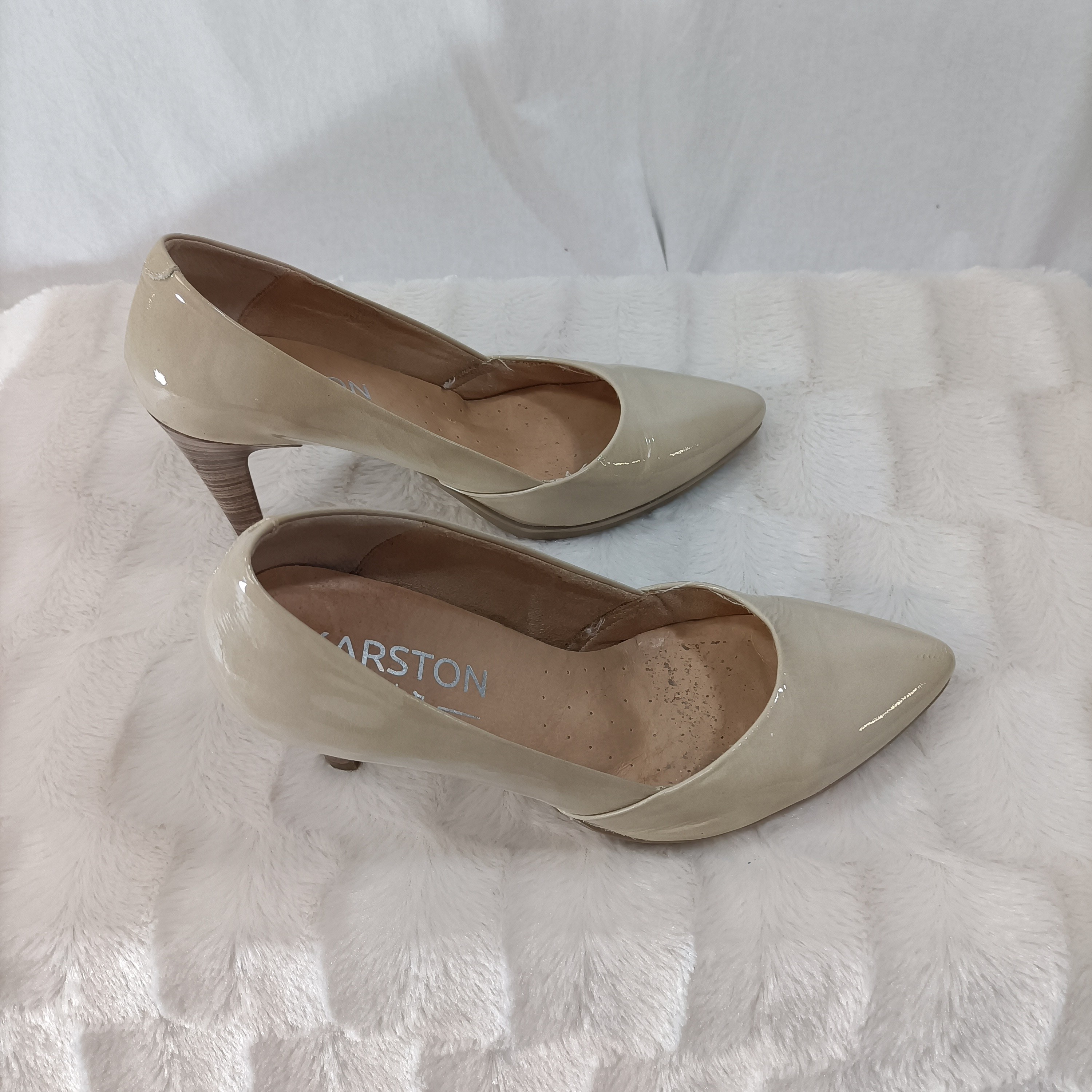 Escarpins vernies en cuir - Karston air - Taille 39 - Photo 3