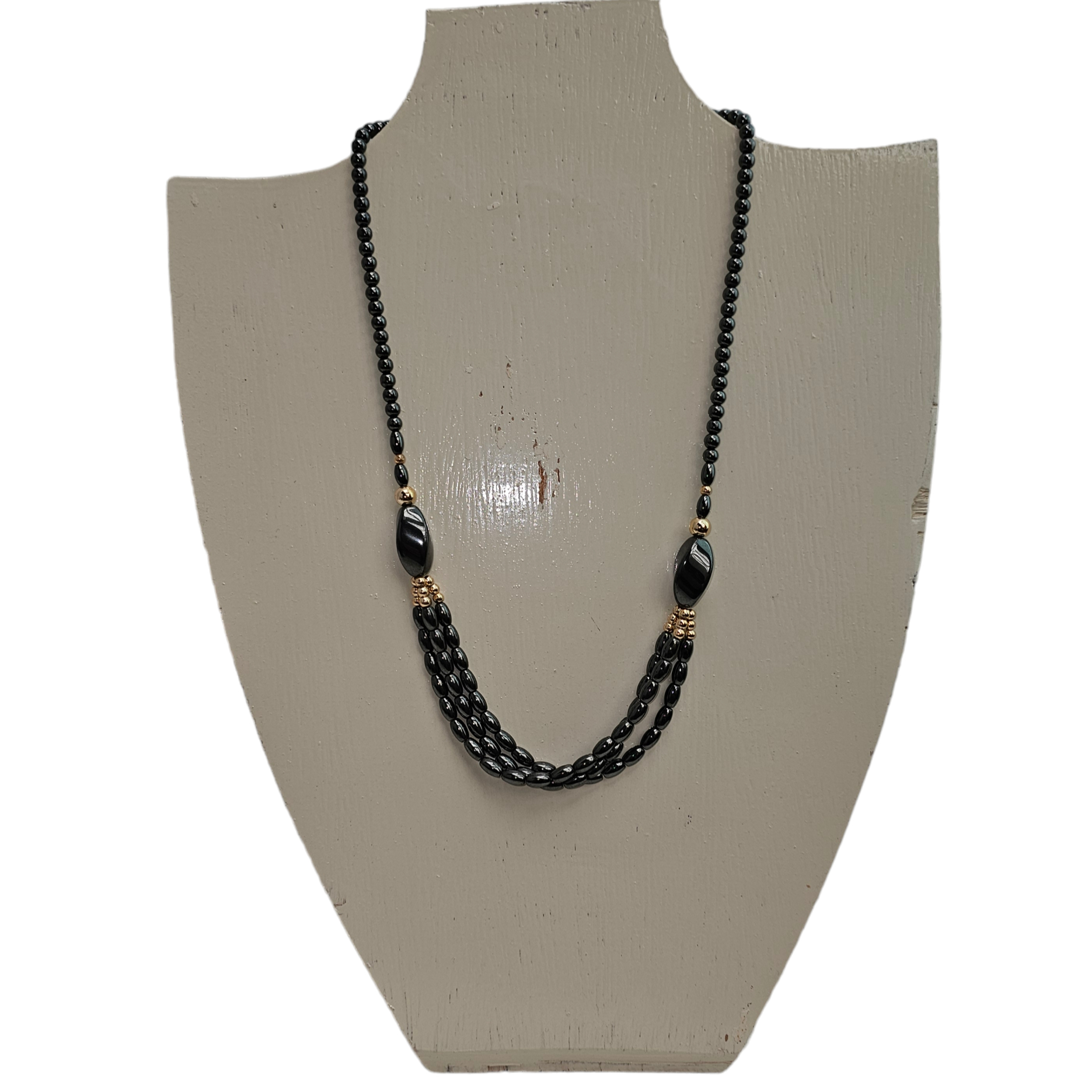 Collier d'été en hématites [Qualité] Comme neuf - Vue 5 - 