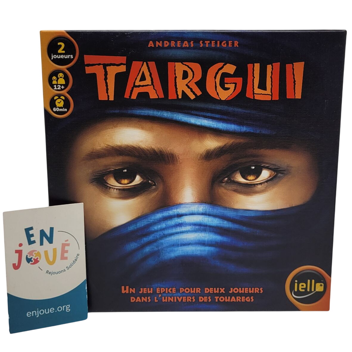 Jeu de société - Targui - Iello - À partir de 12 ans. Très bon état -  reconditionné disponible sur Label Emmaüs