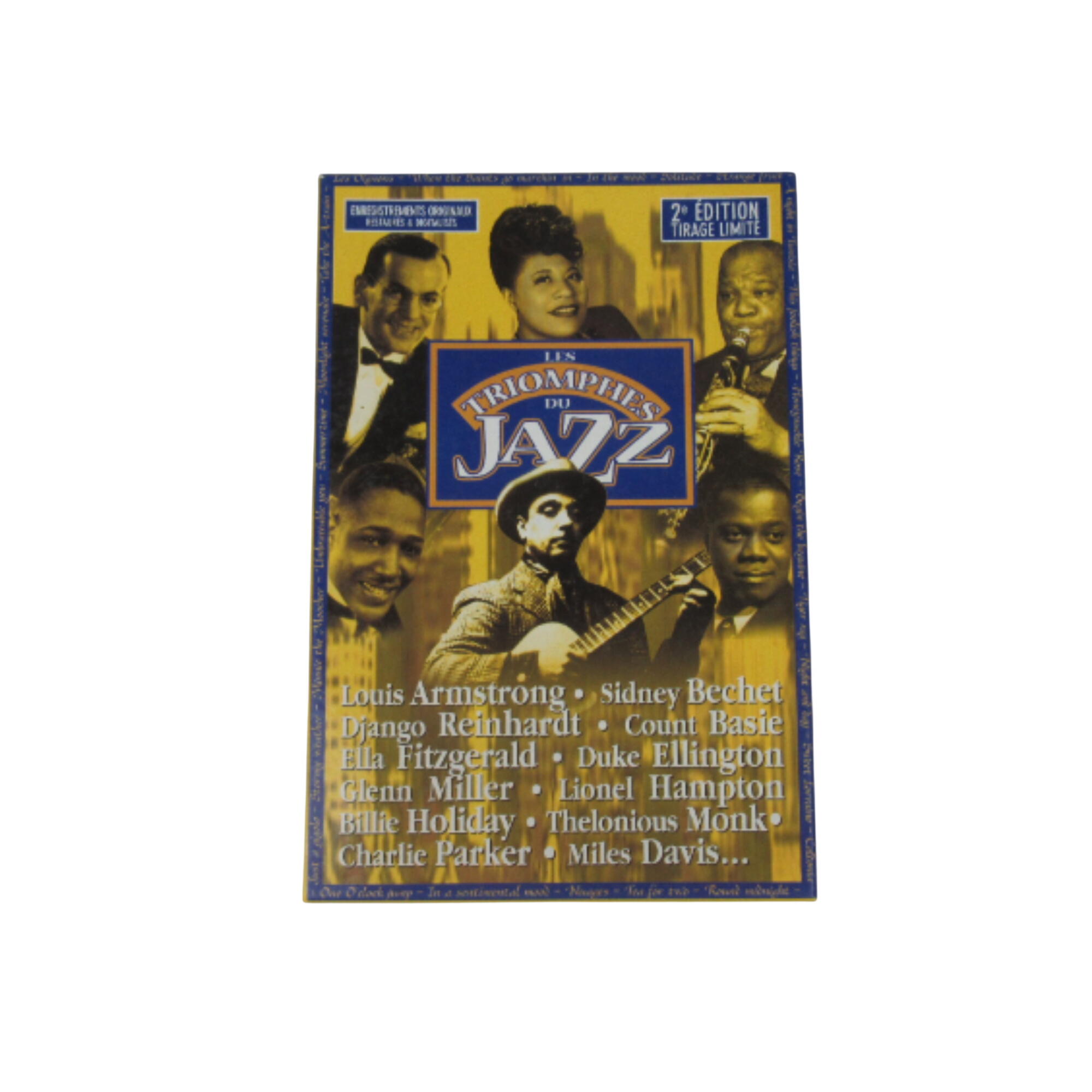 CD Les triomphes du Jazz  -  reconditionné disponible sur Label Emmaüs