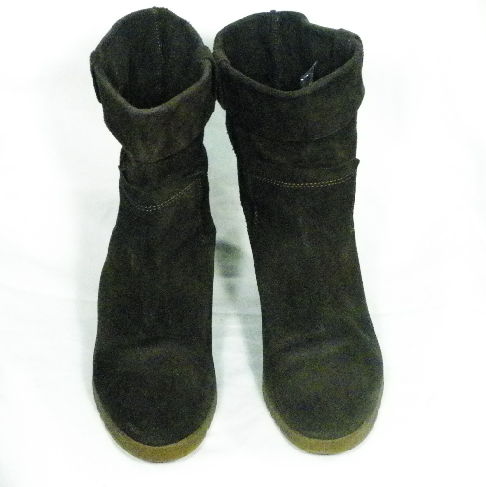 Botte Femme Marron MONOPRIX T 39. Bon état - Vue 2 - 