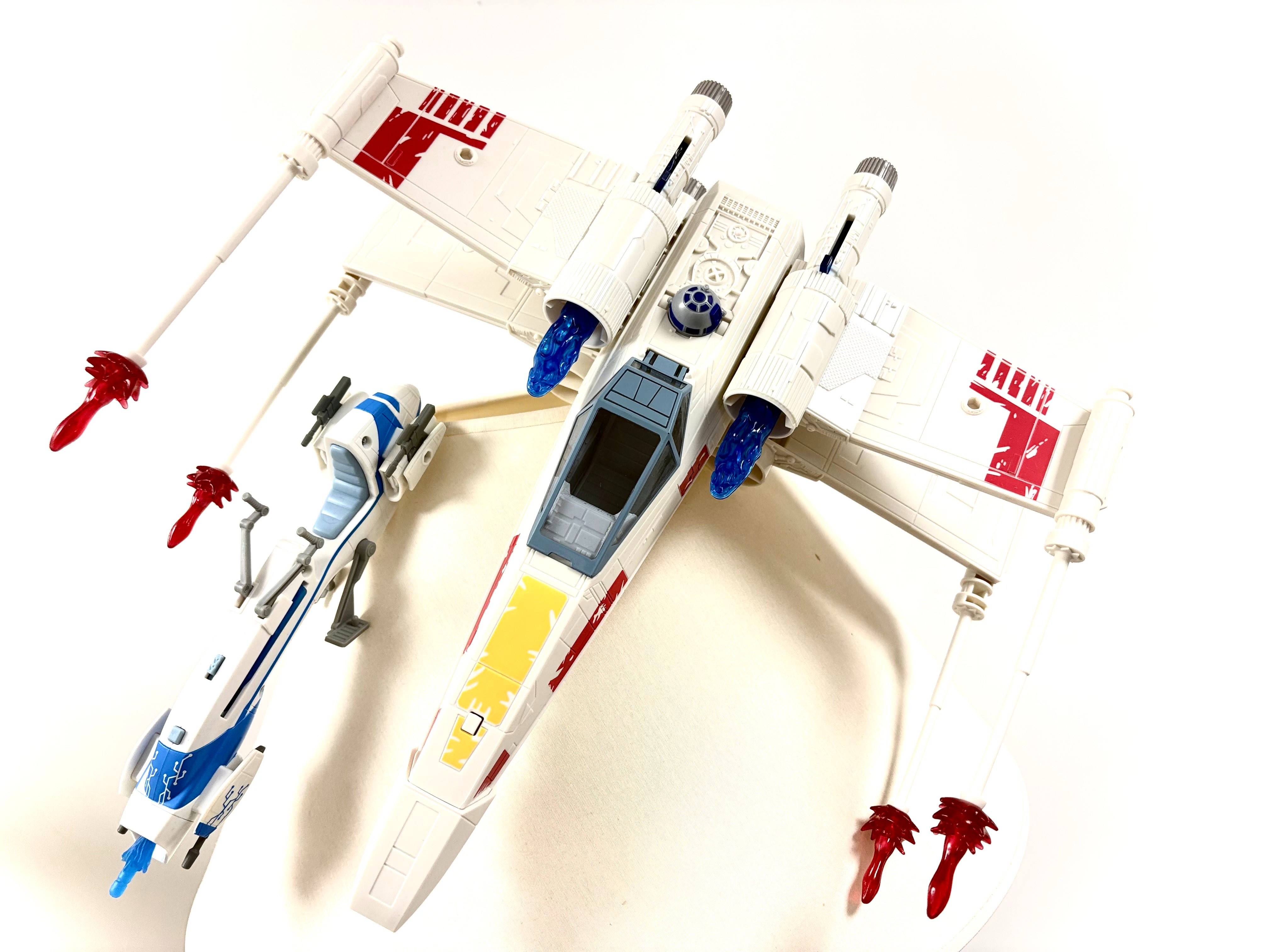 Vaisseau Star Wars X Wing grand modèle 58 cm Hasbro Luke Skywalker Bon état - Vue 2 - 