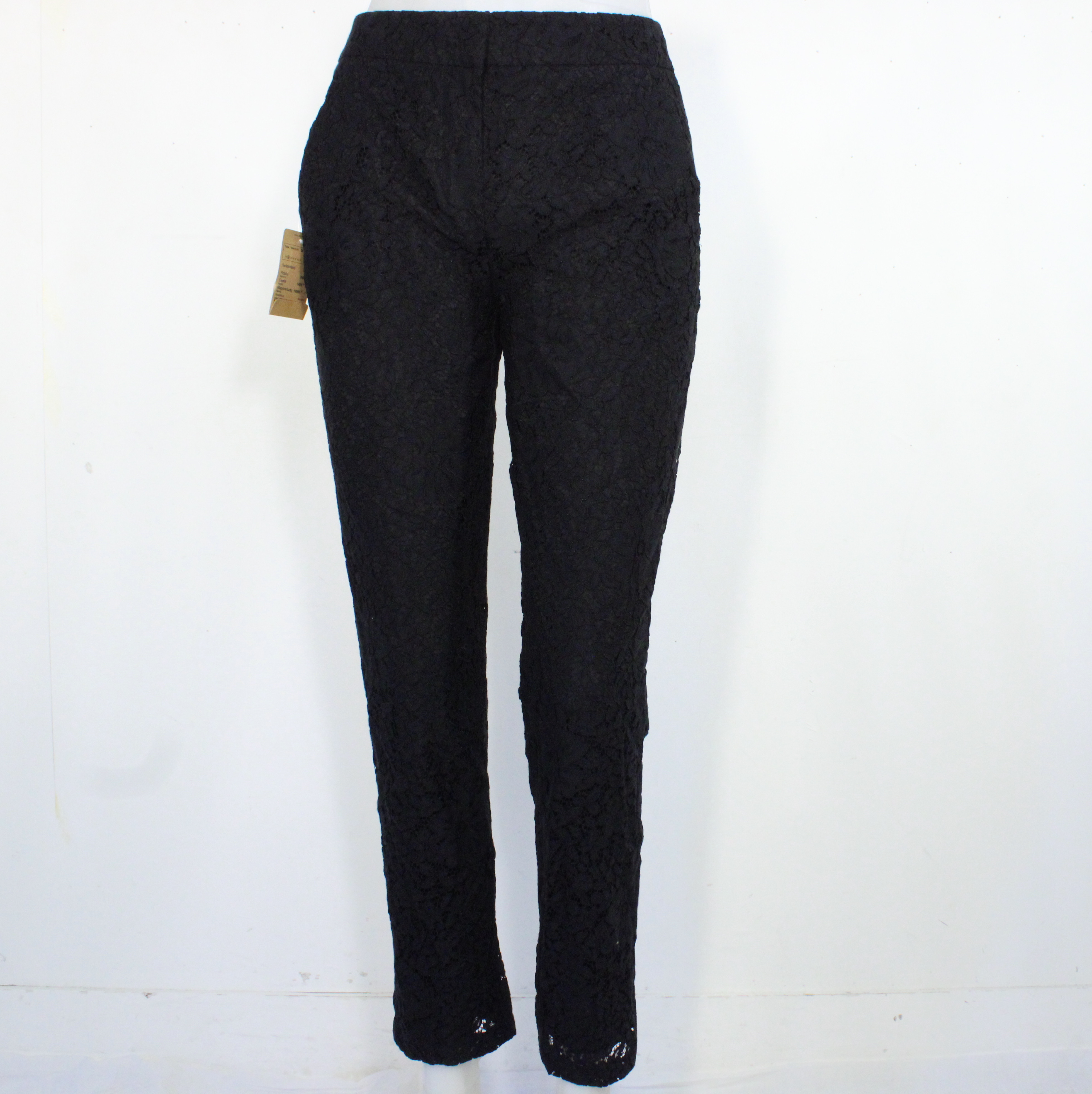 Pantalon Femme en Dentelle Noire PROMOD Taille 36 - Photo 1