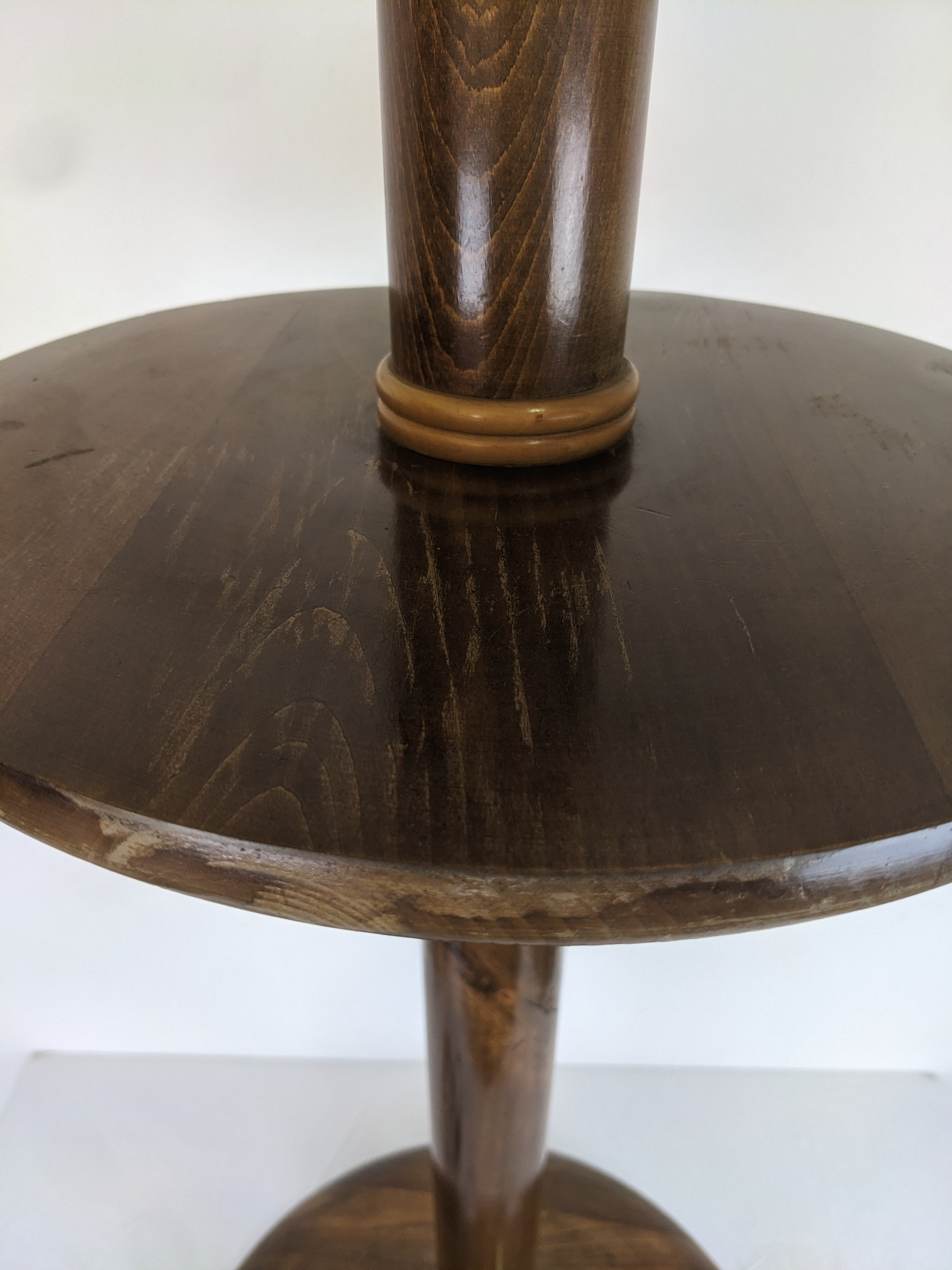 Pied de lampe en bois - Photo 3