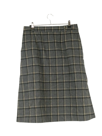 Chloé Stora jupe trapèze tartan à carreaux - Taille 38/M - Photo 1