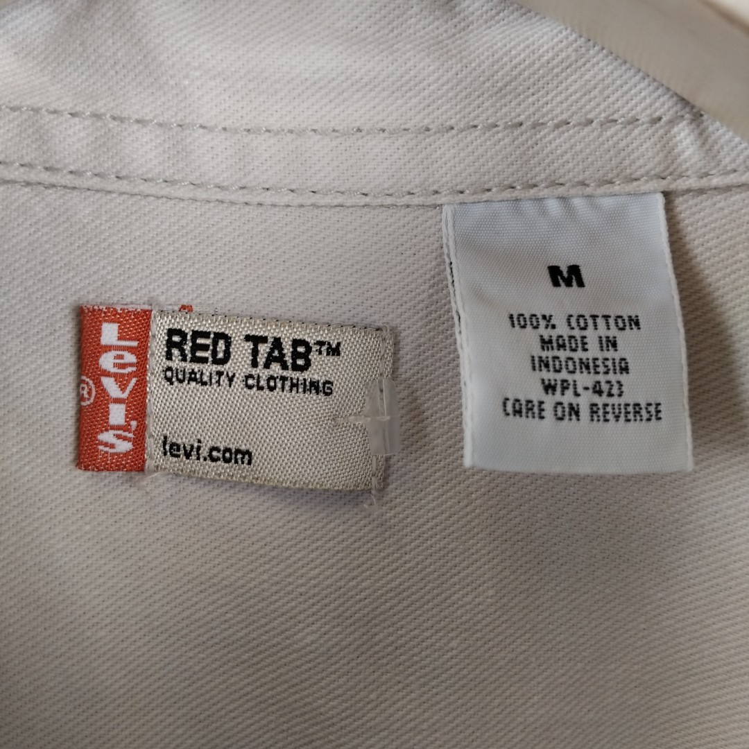 Levis - chemise en jeans beige 100% coton - Taille M - Photo 3