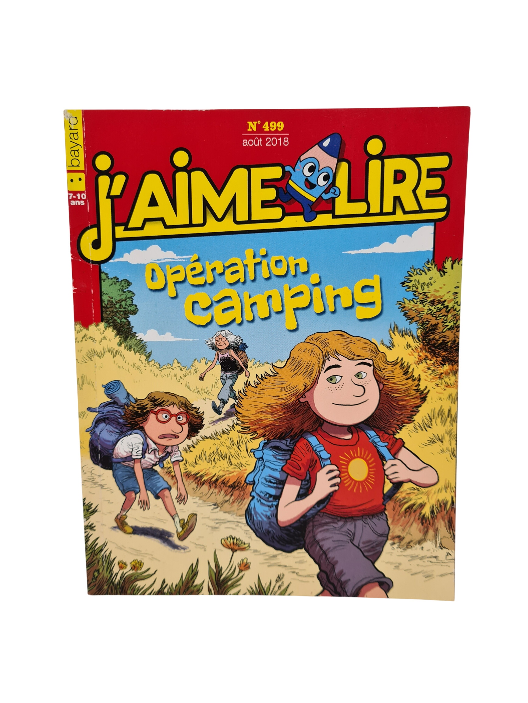 Livre d'enfant - J'aime lire Opération camping N°499 - Bayard - 7/10 ans - Photo 0