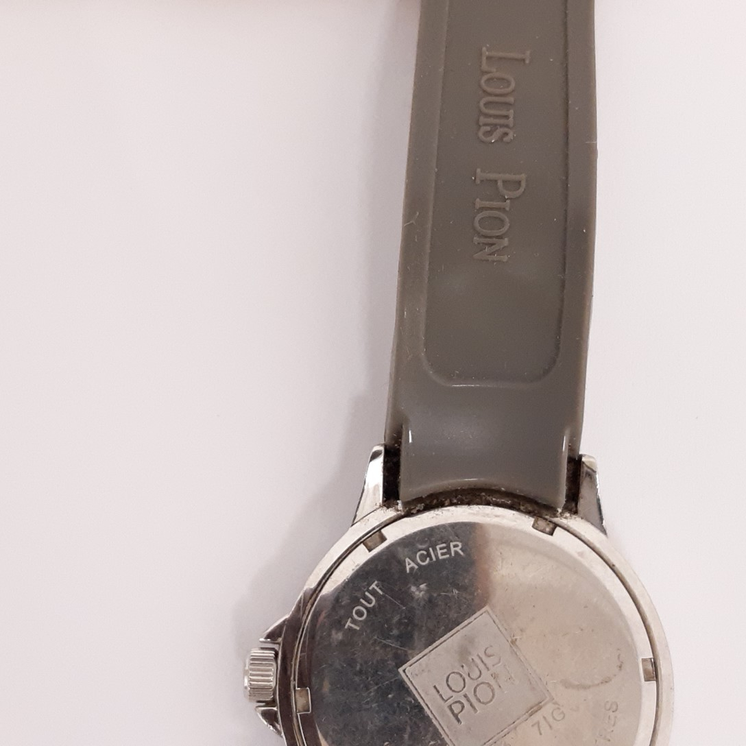 Montre vintage femme louis Pion avec cadran en acier numérotée C332 7IG - Photo 5