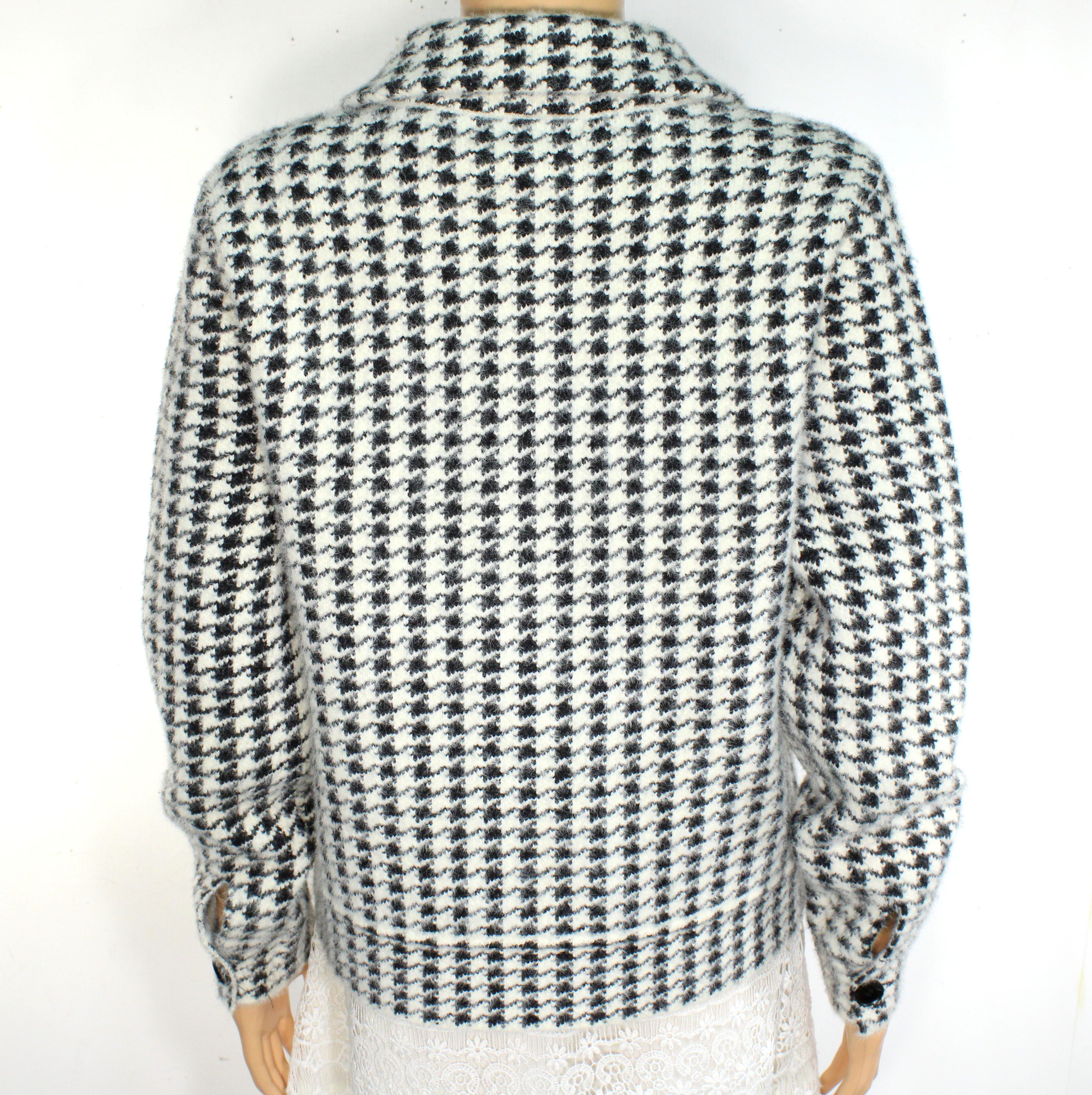 Voir photo 4 de Veste Femme Blanche & Noire Pieds de Poule CAMAIEU Taille M Veste Femme Blanche & Noire Pieds de Poule CAMAIEU Taille M Très bon état - Vue 4 -