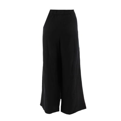 Pantacourt noir fluide - Femme - H&M - Taille L - Photo 1