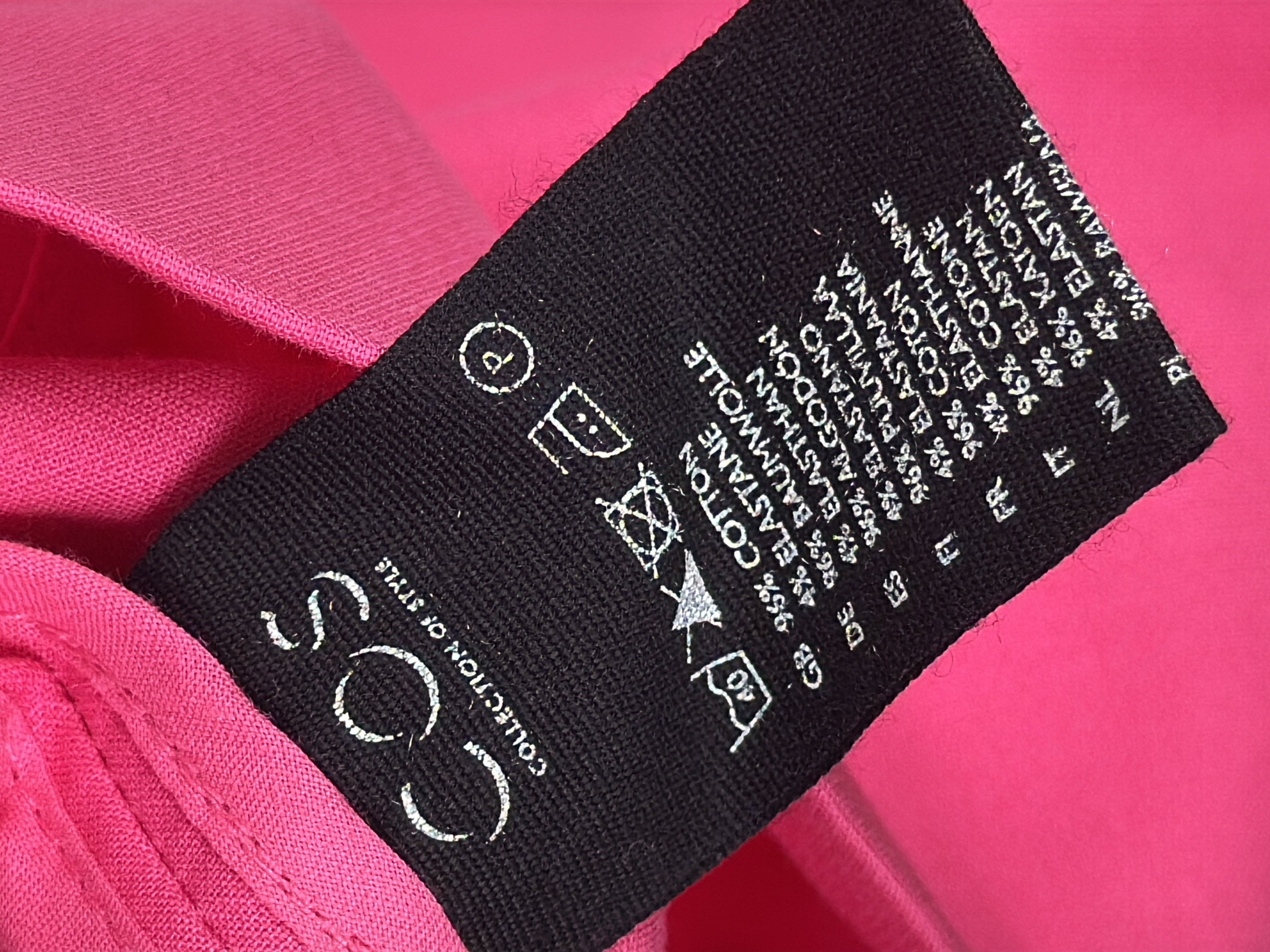 Robe rose Cos coupe droite S - Photo 5