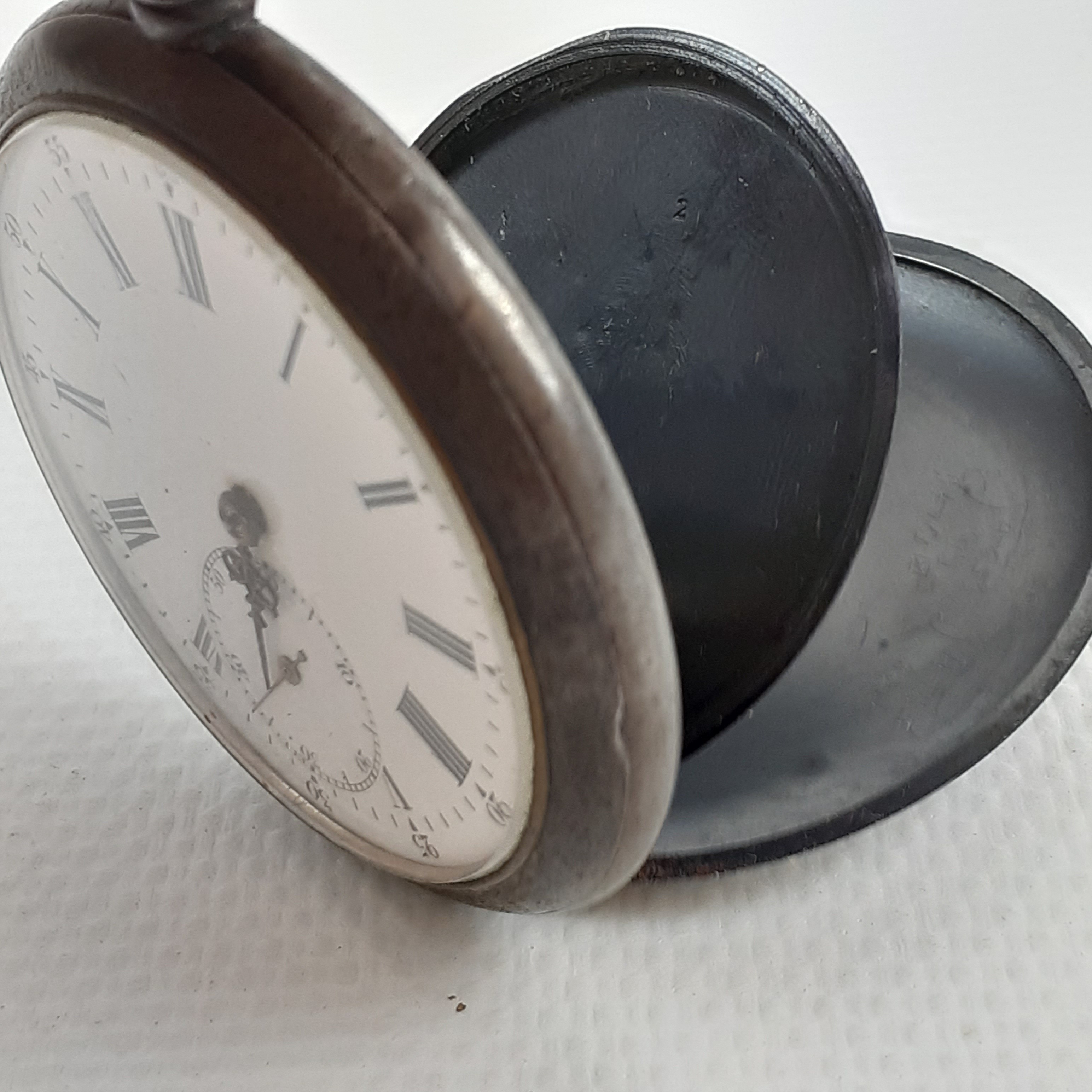 Montre de poche Gousset Besançon N° 35304 Bon état - Vue 11 - 