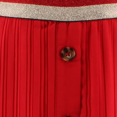 Jupe rouge à plis - Femme - La Petite Etoile - Taille 2 - Photo 3