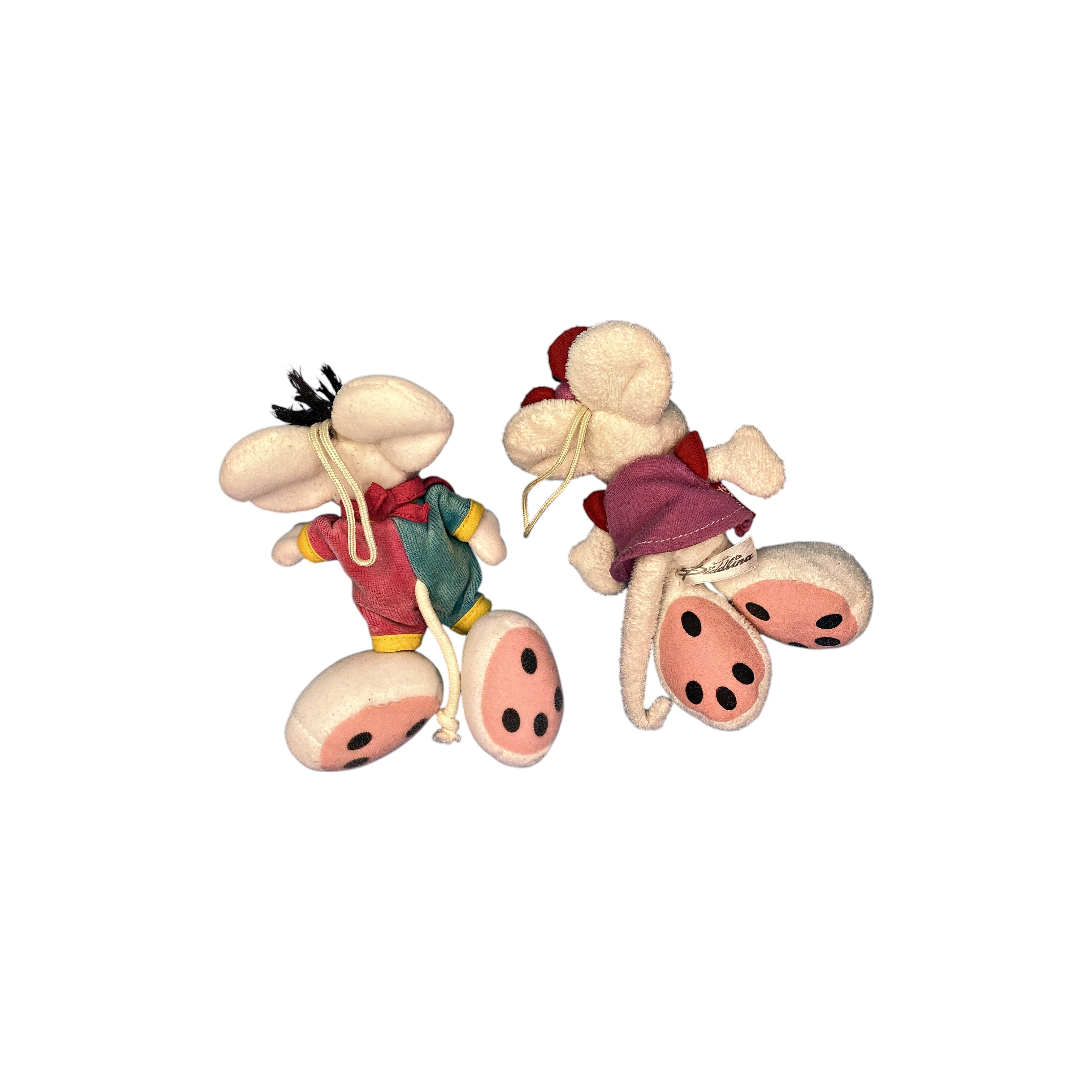 Peluches - Couple Diddl et Diddlina - Très bon état - Photo 2