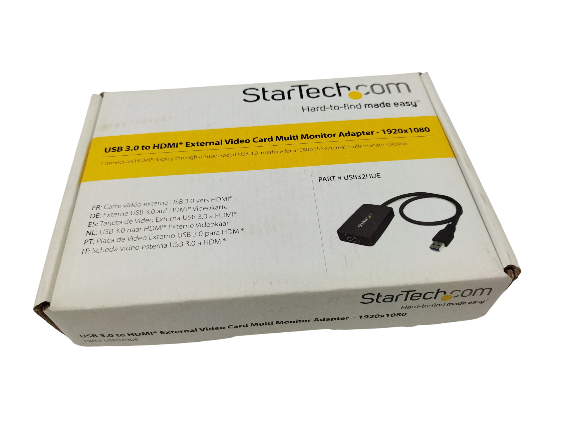 Carte video externe USB 3.0 vers HDMI de la marque Startechcom Comme neuf -  reconditionné disponible sur Label Emmaüs
