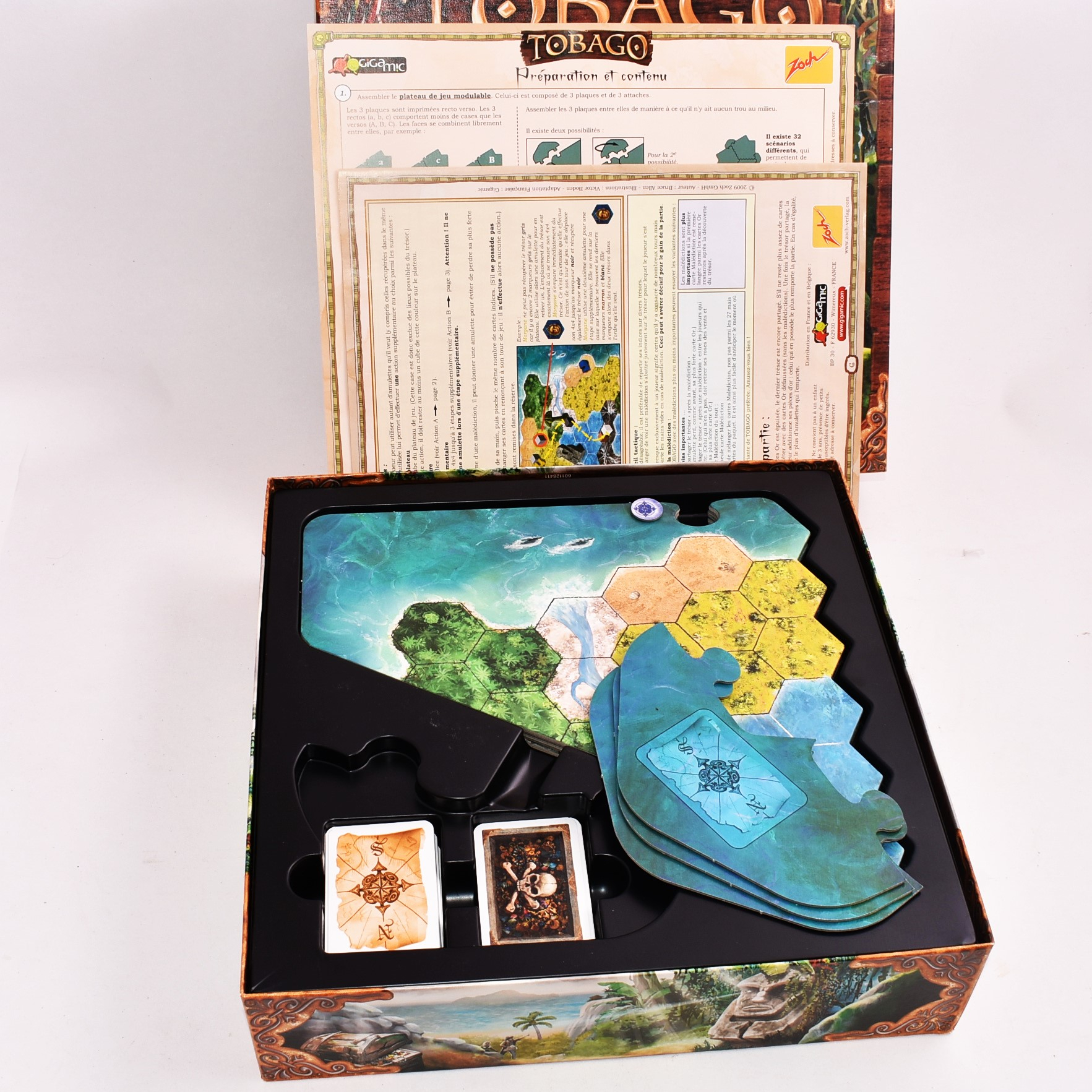 jeu de société Tobago - Très bon état - Photo 2