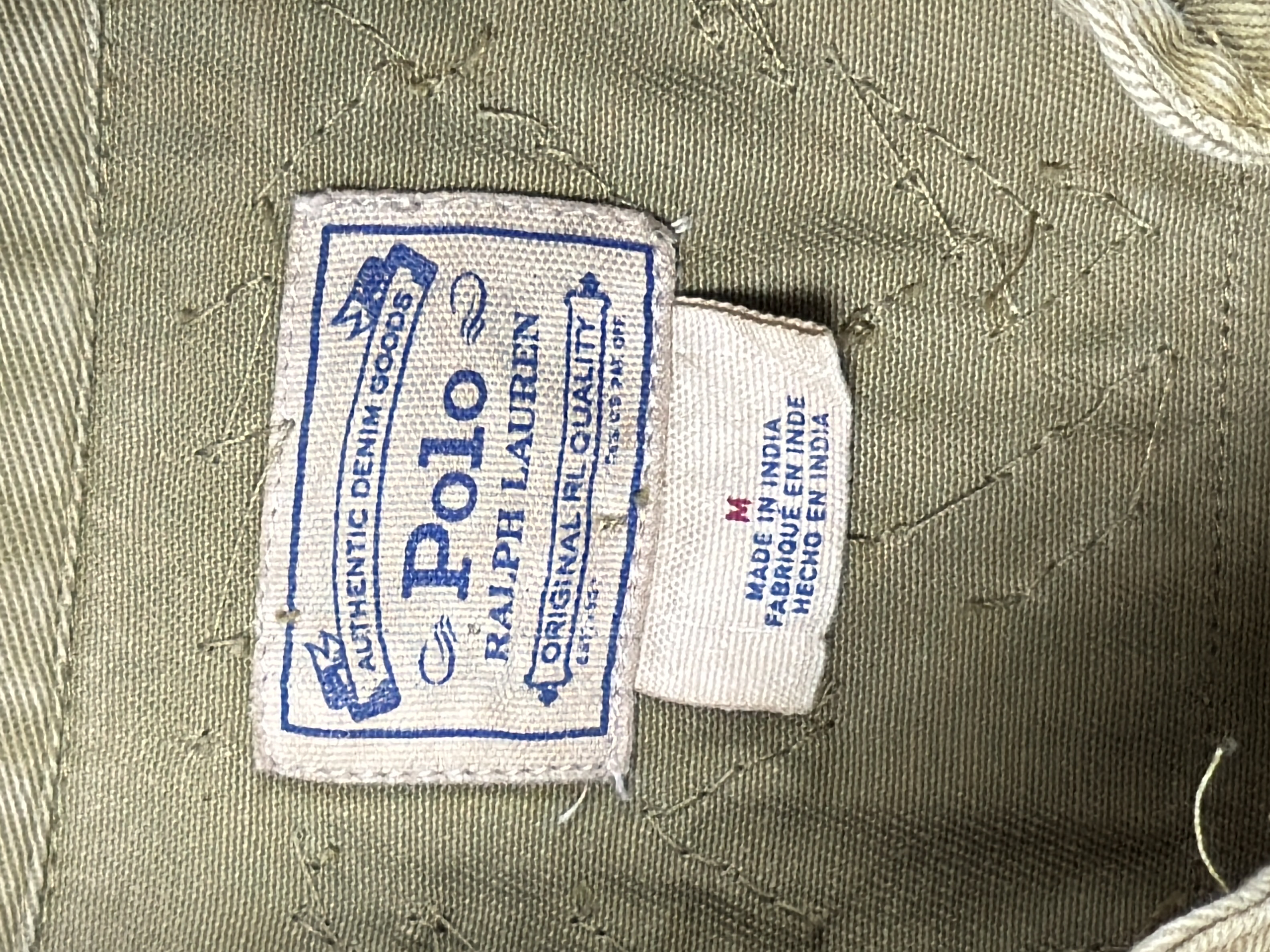 Veste Chemise Polo Ralph Lauren kaki motifs 👕 - Photo 2