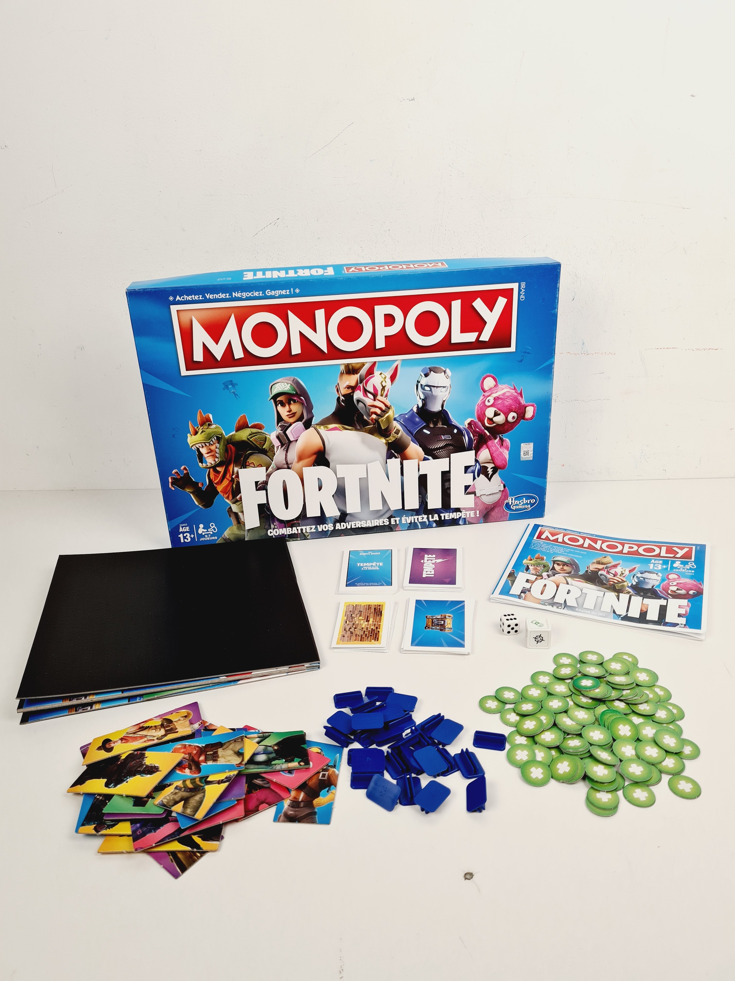 Jeu de société - Monopoly Fortnite - Hasbro - 13 ans + Bon état - Vue 4 - 
