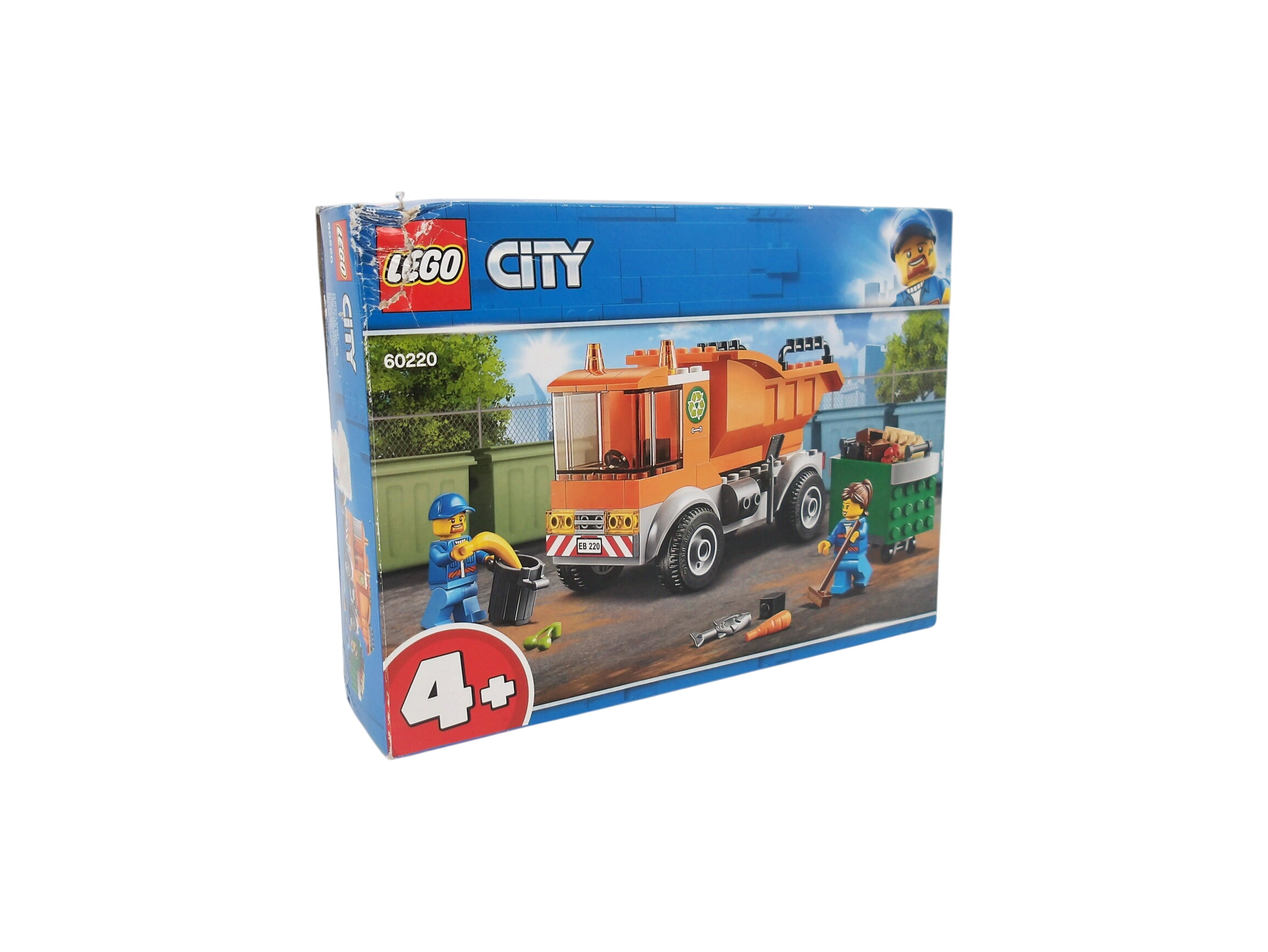 LEGO City - Le camion de poubelle - 60220 Très bon état -  reconditionné disponible sur Label Emmaüs