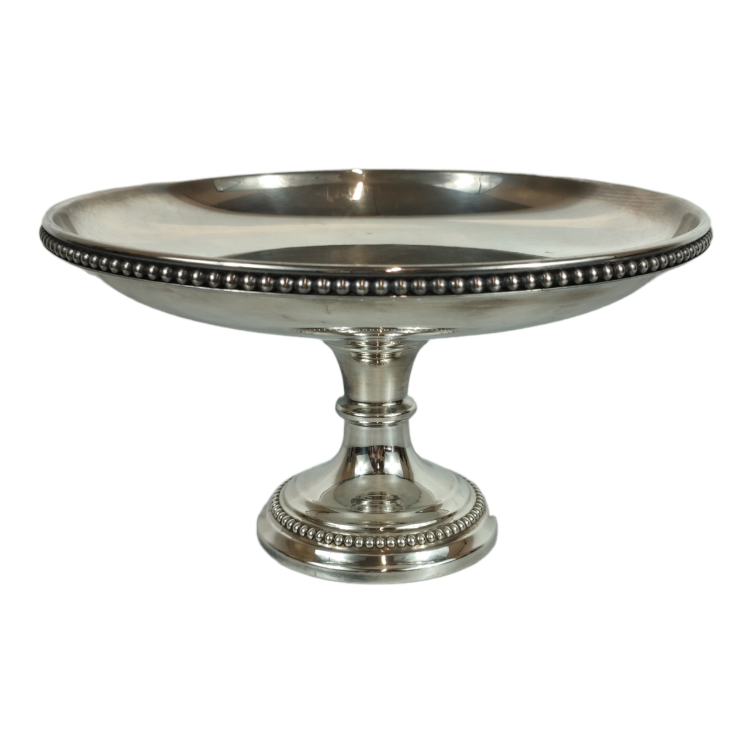 Compotier en métal argenté - poinçon MD II et poinçon 25 Bon état -  reconditionné disponible sur Label Emmaüs