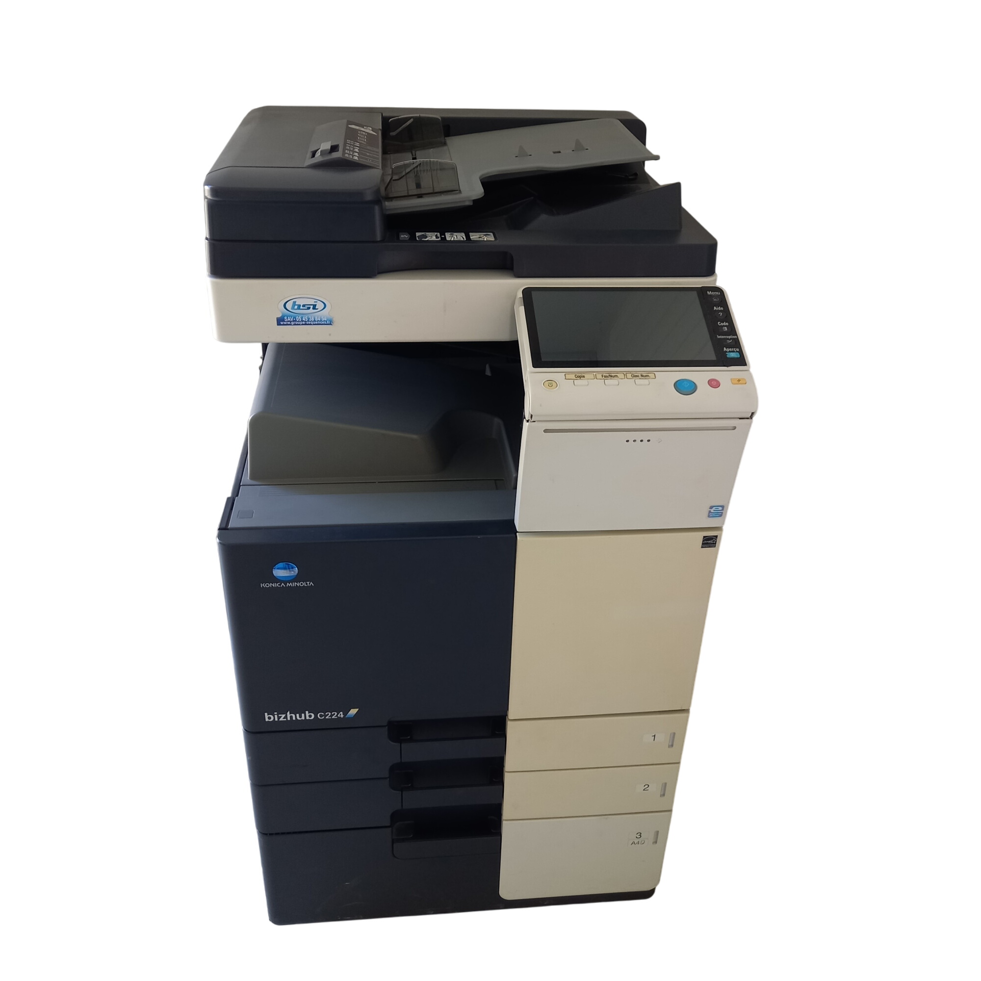 Acheter Konica Minolta bizhub C224, 284, 364e - Copieur, Imprimante, Scanner Bon état - 350,00 € Konica Minolta bizhub C224, 284, 364e - Copieur, Imprimante, Scanner Bon état - reconditionné disponible sur Label Emmaüs