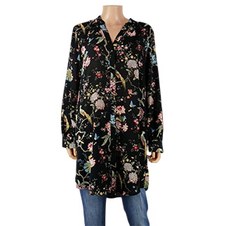 Tunique imprime fleurs - Taille 44 - h&m - Modalova