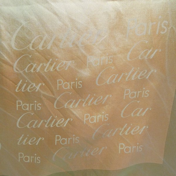 Petit carré de soie Cartier Paris 47 x 47 cm - Photo 2
