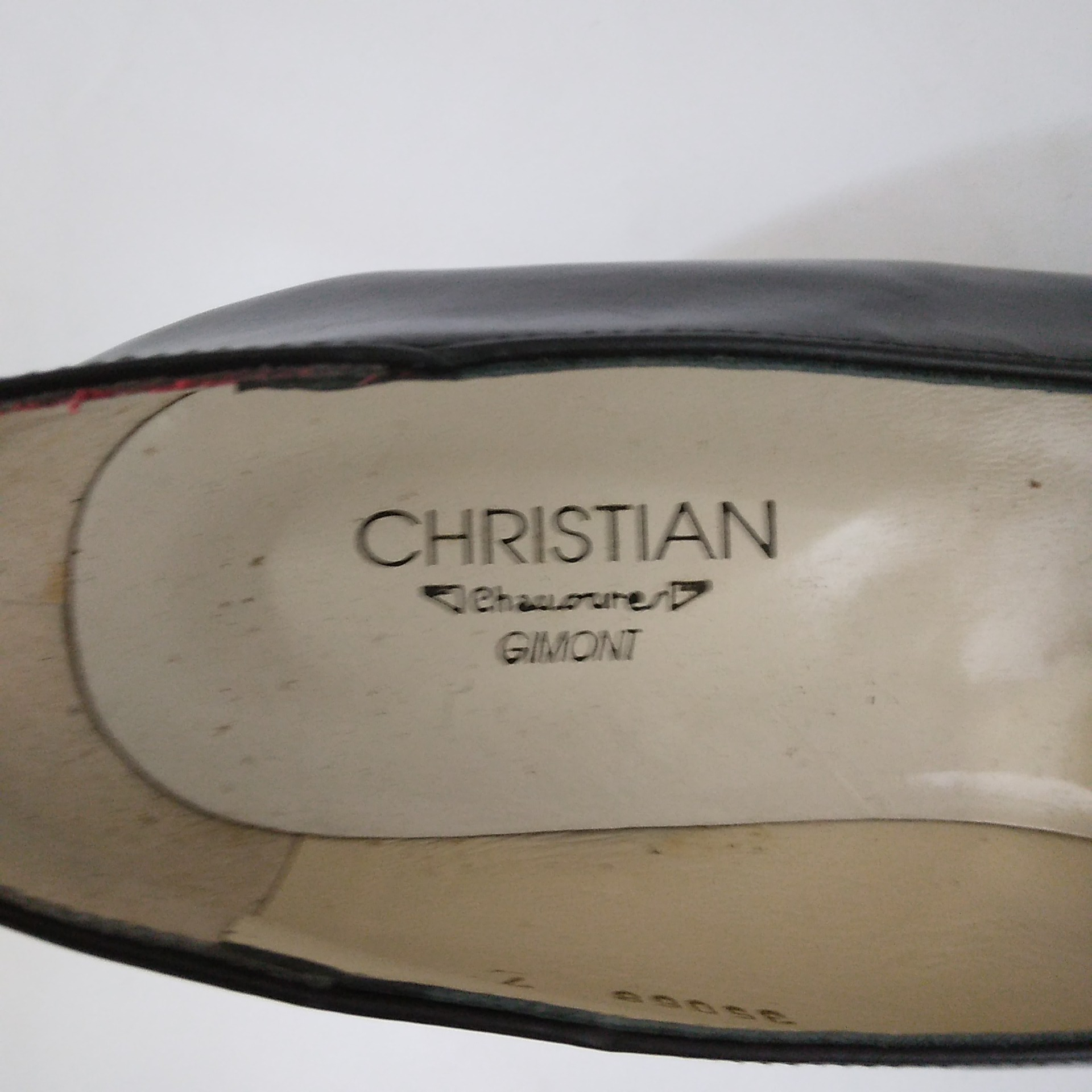 Ballerines à talon, Christian chaussure - 40  - Vue 4 - 