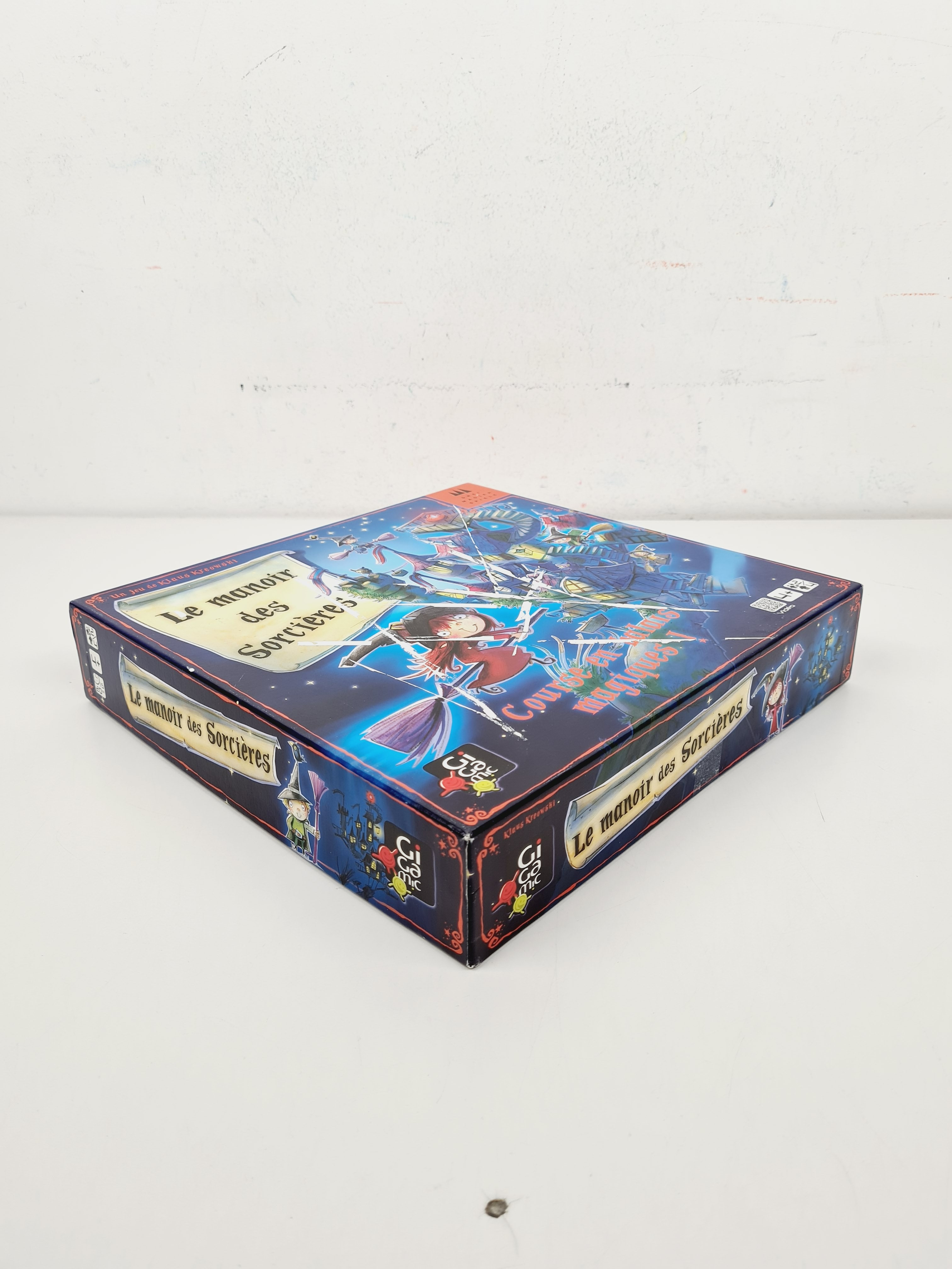 Jeu de parcours cours - Le manoir des sorcières - Gigamic - 4 ans + Bon état - Vue 5 - 