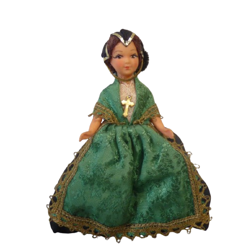 Lot de 15 poupées folkloriques régionales - Bon état - Photo 9