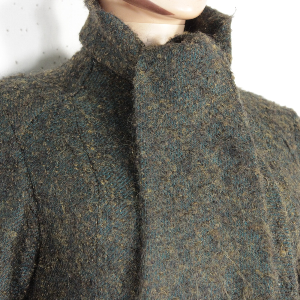Manteau Femme Vintage Vert Anglais Bon état - Vue 4 - 