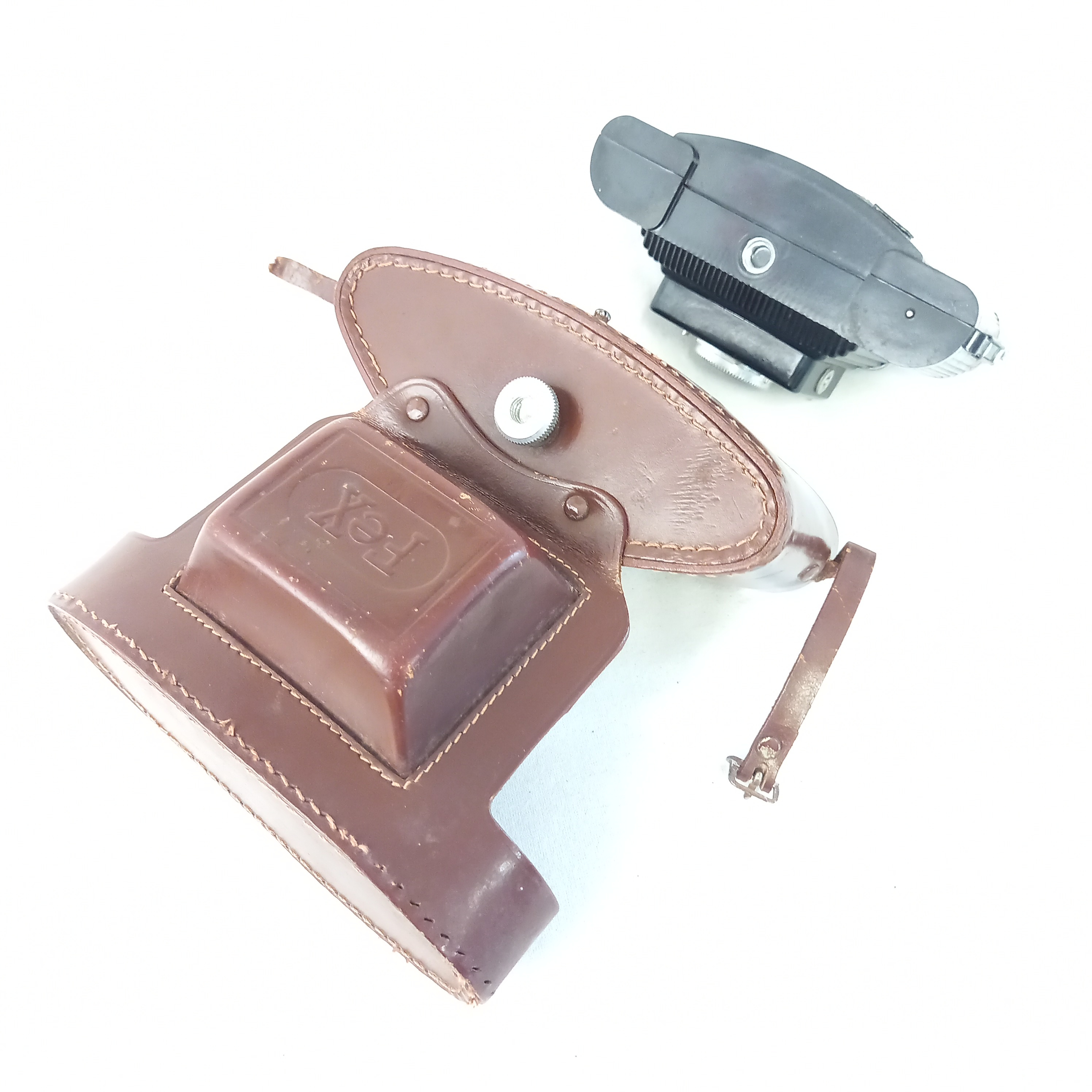 Appareil photo vintage Elite Fex dans son boiter en cuir - Photo 4