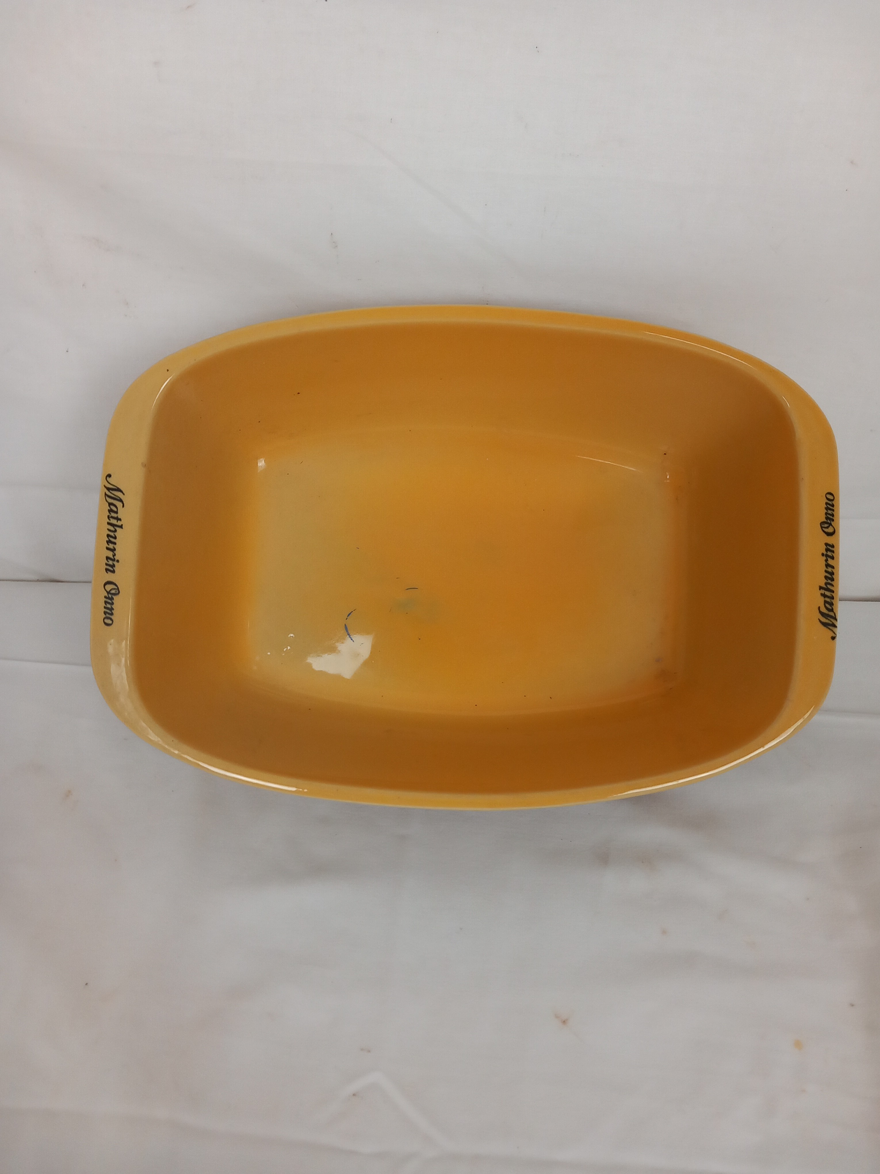 Plat Ovale Vintage En Céramique  Très bon état - Vue 4 - 