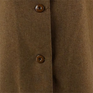 Veste marron manches trois-quarts - Femme - Bleu Bonheur - Taille 48 Très bon état - Vue 3 - 