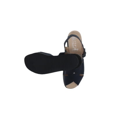 Sandales bleues à talons 5 cm - Femme - ACD - Taille 37 - Photo 2