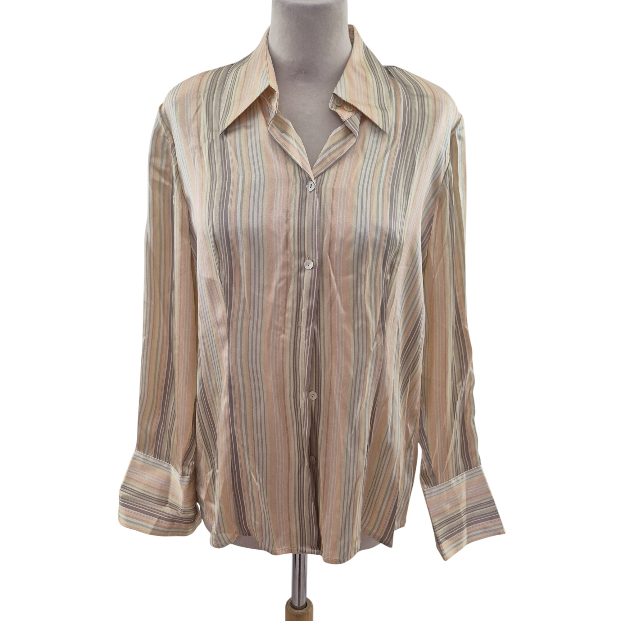 Chemise en soie imprime - T42 - madeleine - Modalova