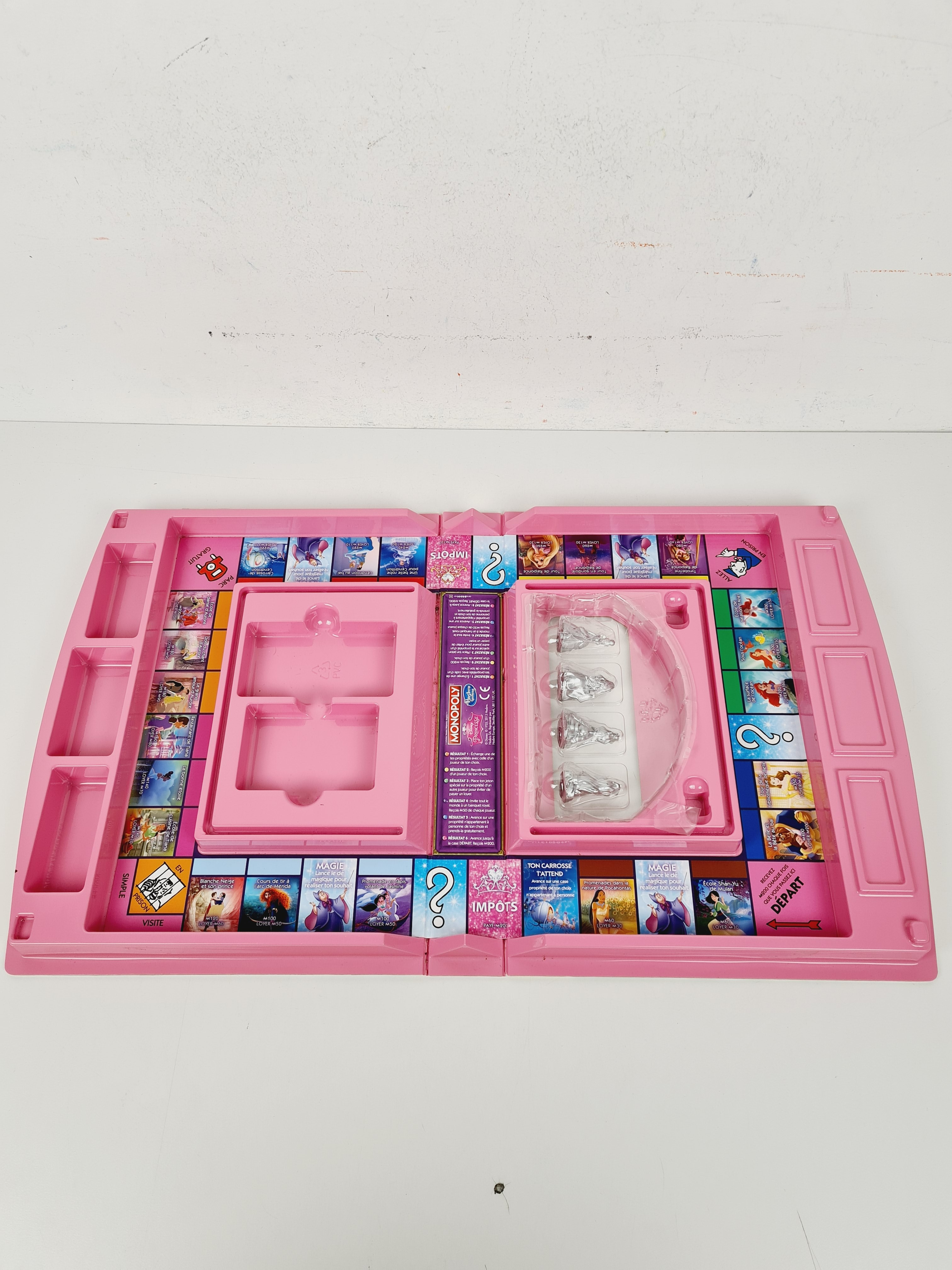 Jeu de gestion des ressources - Monopoly Disney Princesses - Hasbro Gaming - 8 ans+ Bon état - Vue 3 - 