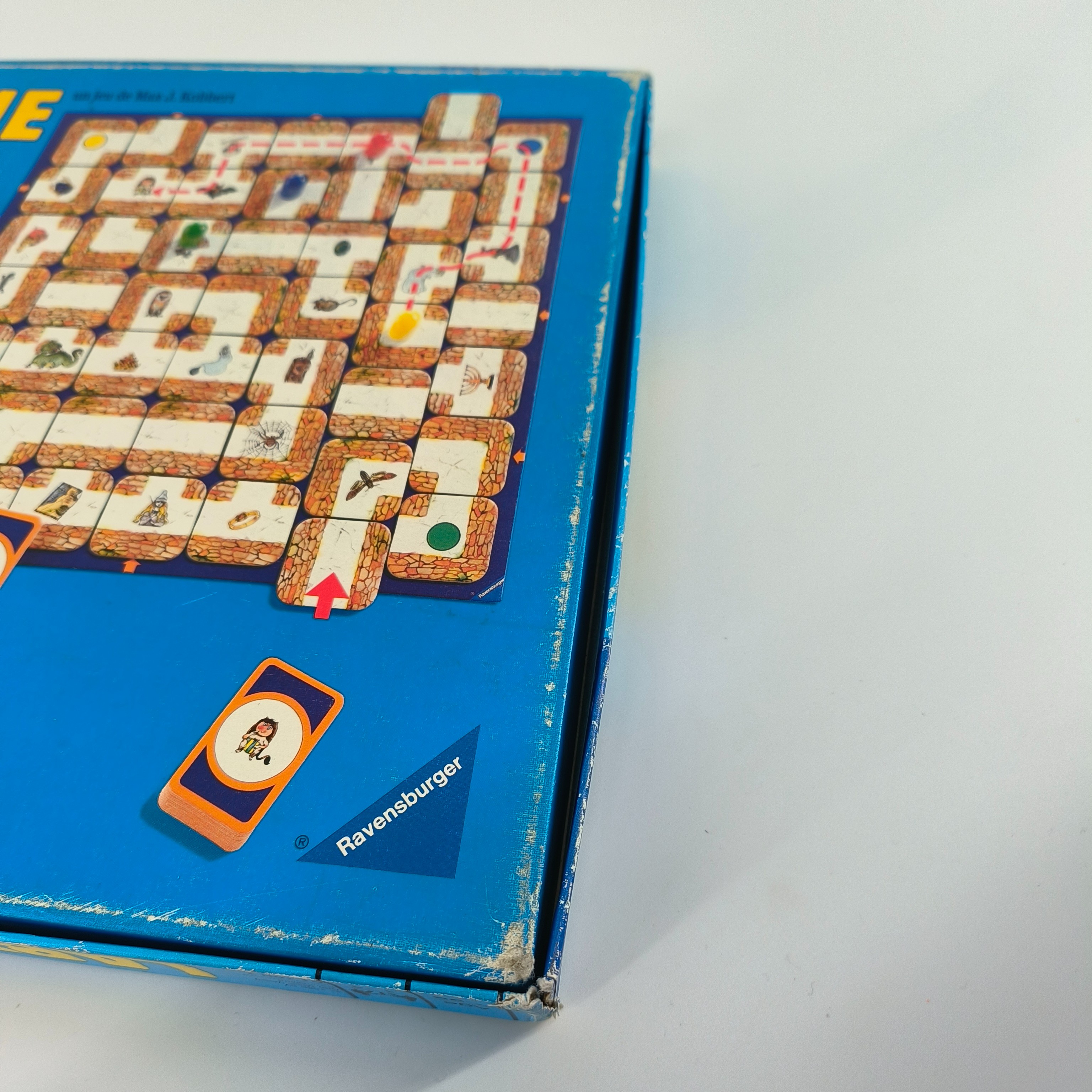 Jeu de société-Labyrinthe-vintage-Ravensburger-1986-à partir de 8 ans  - Vue 12 - 