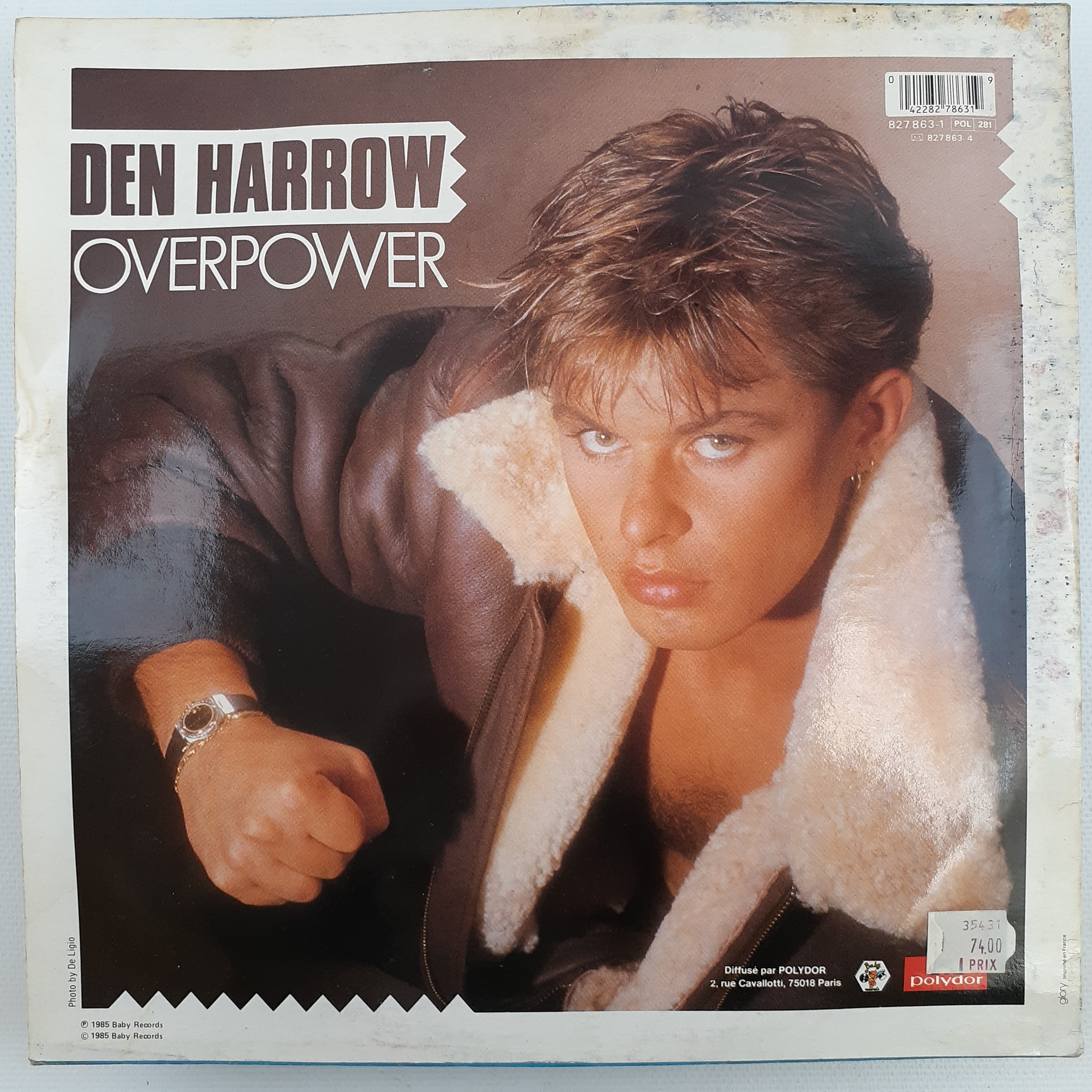 Den Harrow - Overpower - 1985 Très bon état - Vue 4 - 