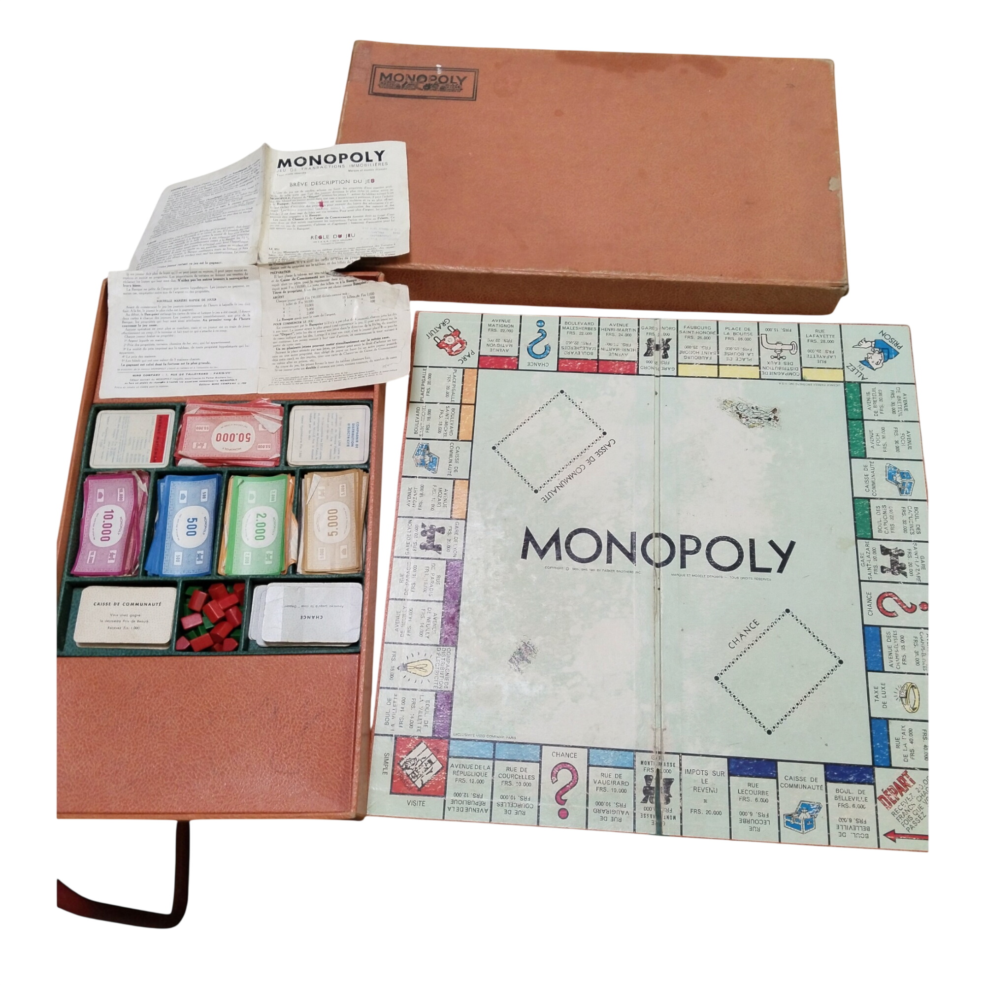 Acheter Jeu Monopoly ancien État correct - 23,00 € Jeu Monopoly ancien État correct - reconditionné disponible sur Label Emmaüs