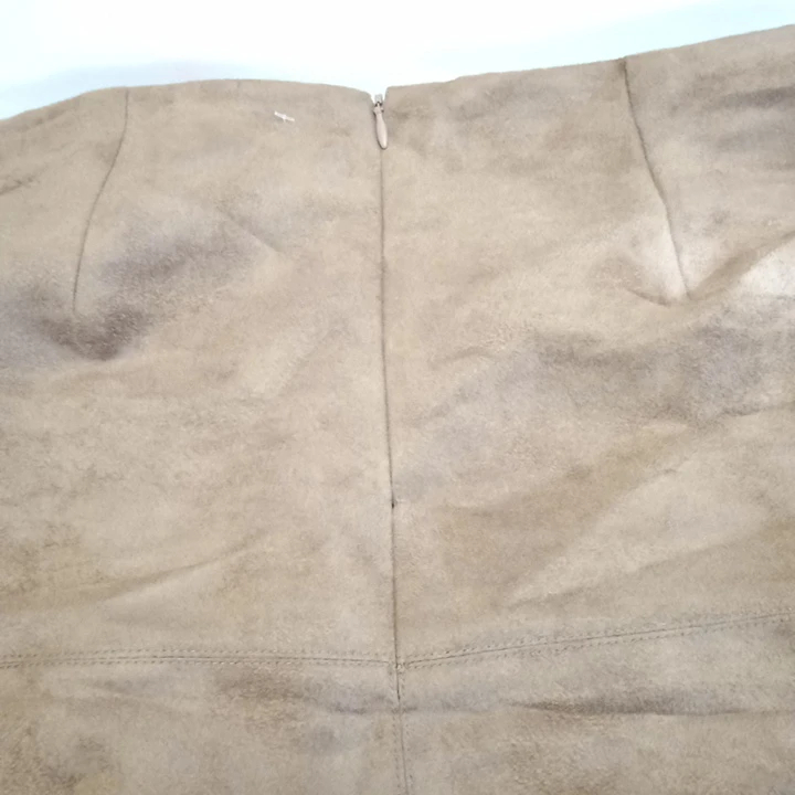 Jupe camaïeu taille 42 couleur fauve - Photo 3