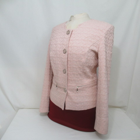 Voir photo 3 de HF114 - Veste légère - Christine Laure - Taille 40 HF114 - Veste légère - Christine Laure - Taille 40 Bon état - Vue 3 -