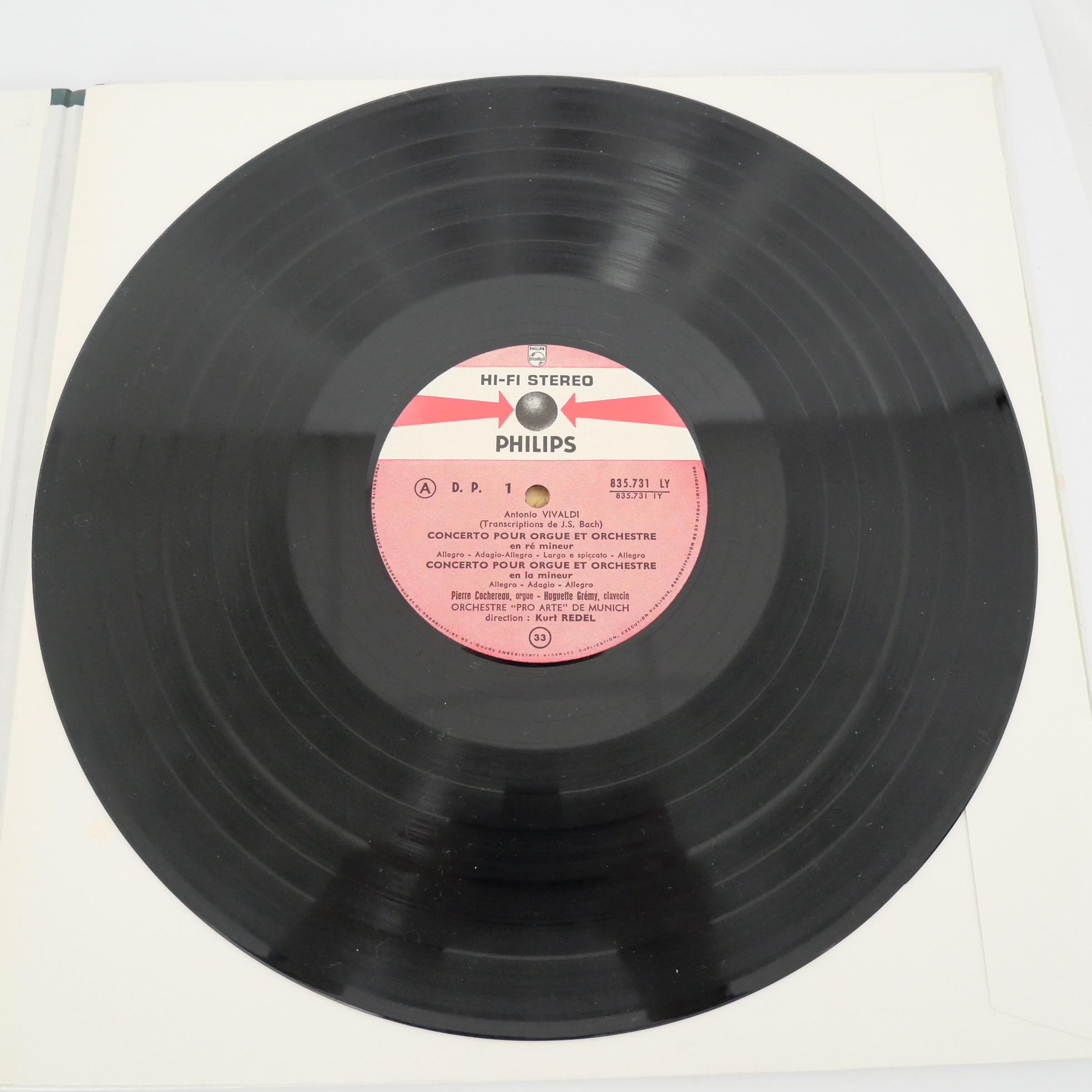 Vinyle Vivaldi à Notre Dame de Paris 1964 Très bon état - Vue 2 - 