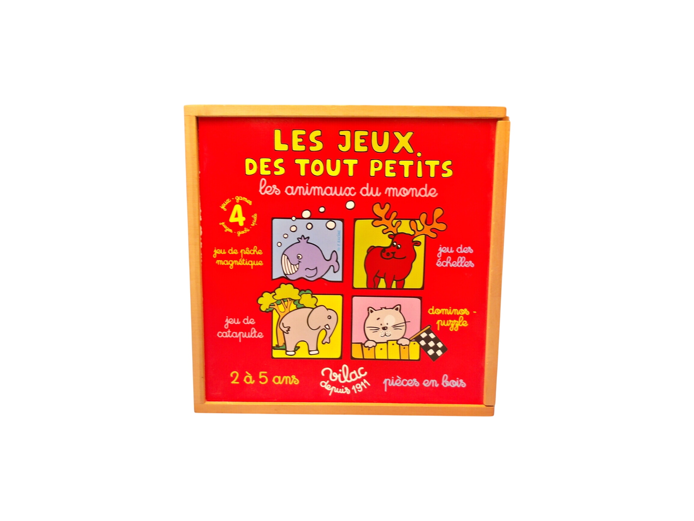Les jeux des tout petits - Les animaux du Monde  -  reconditionné disponible sur Label Emmaüs