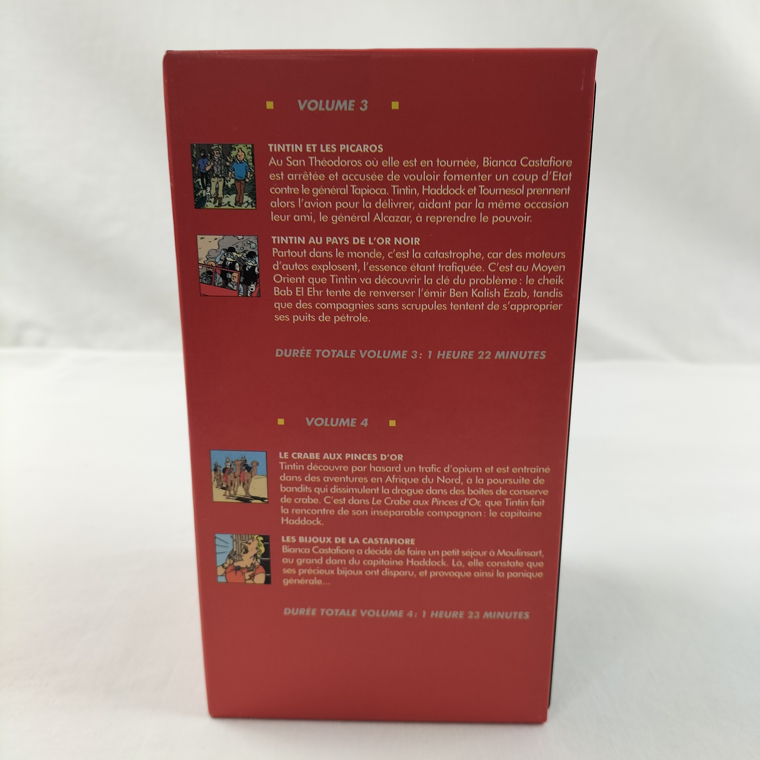 Voir photo 7 de Coffret Collector quatre VHS Tintin – 9 Aventures Cultes en Édition Coffret Collector quatre VHS Tintin – 9 Aventures Cultes en Édition Bon état - Vue 7 -