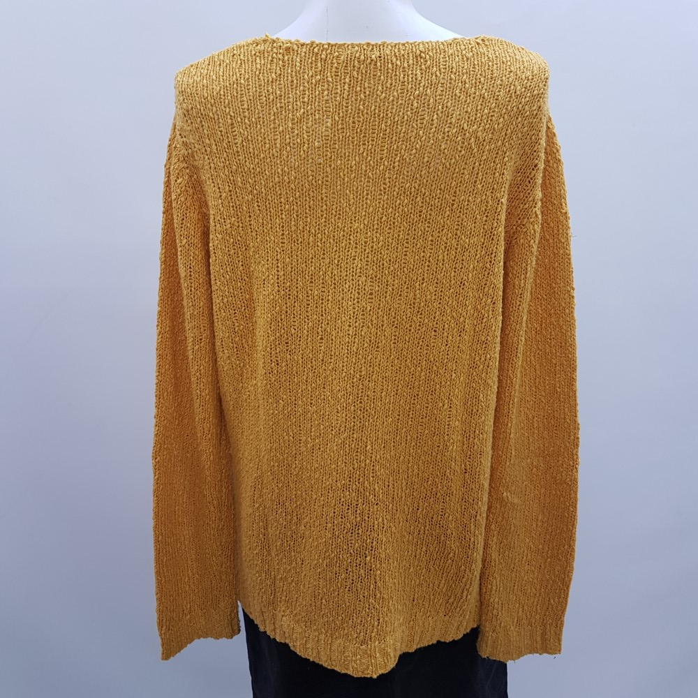 Pull jaune d'or - ANNE WEYBURN - Taille 46/48 - Photo 2