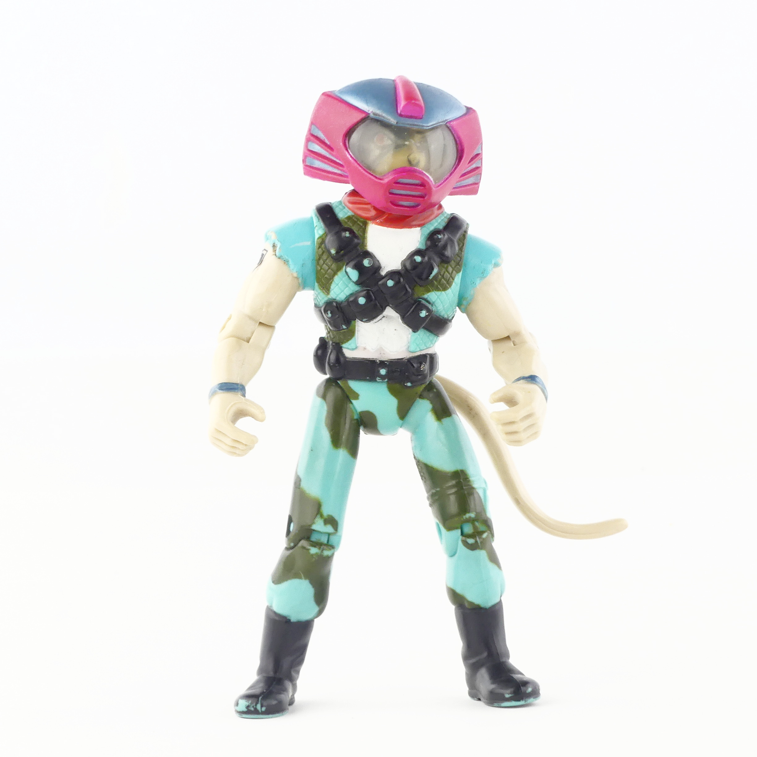 2 figurines souris de l'espace Biker Mice from Mars années 90  - Vue 2 - 