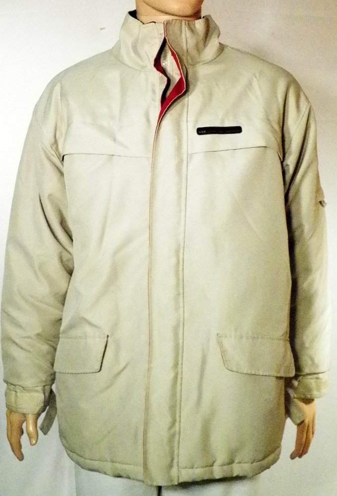 Manteau Homme Ecru BASIC ONE T L. Bon état -  reconditionné disponible sur Label Emmaüs
