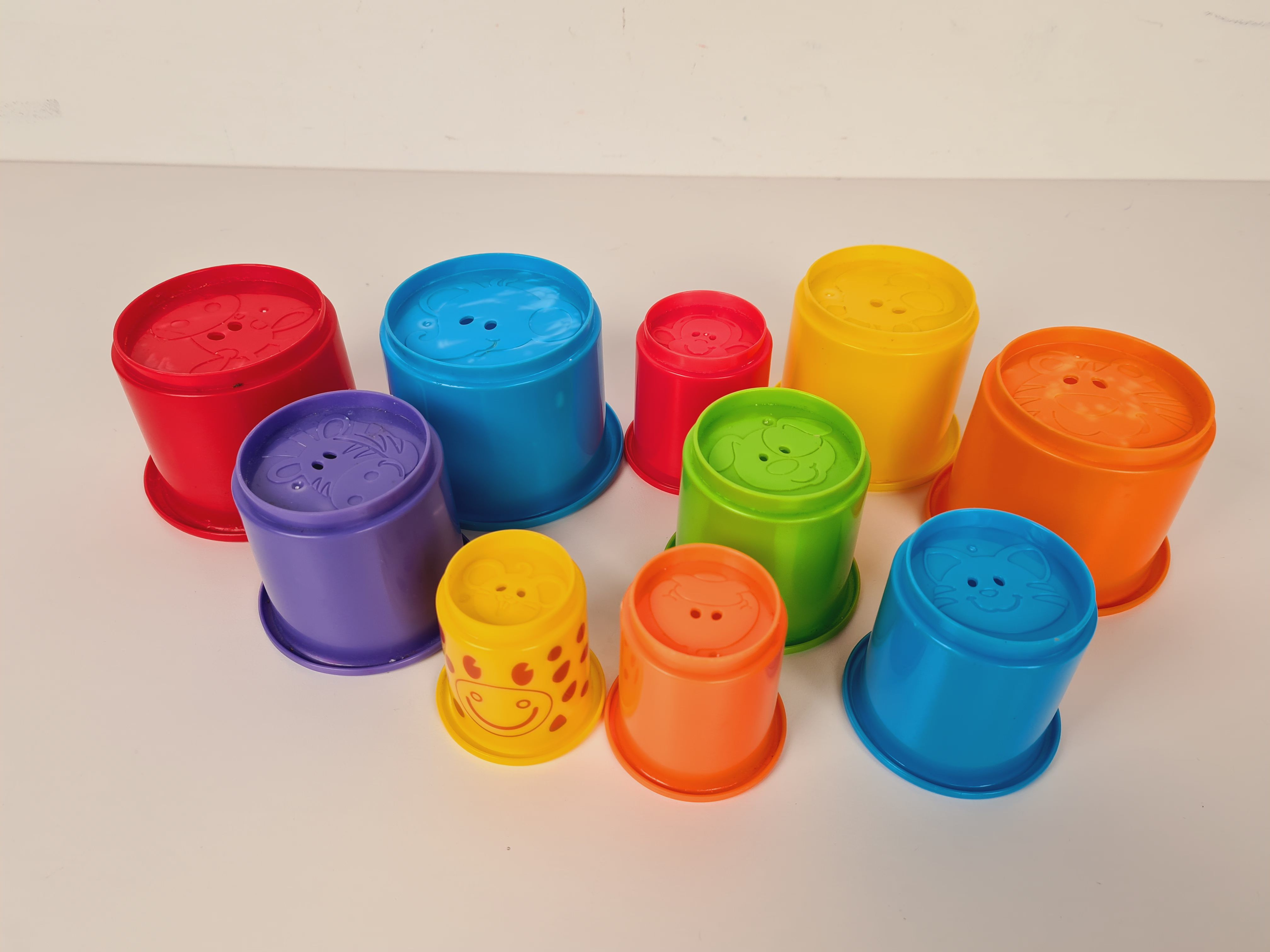 Gobelets de peinture et pinceaux pour jeunes artistes, cadeau pour