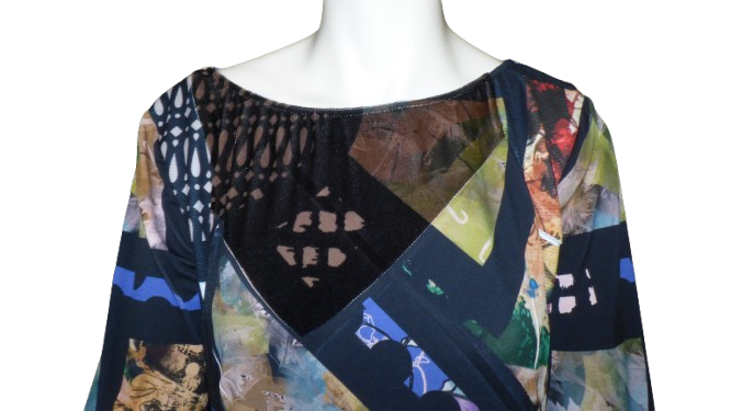 Robe manches longues neuve "EROKE" T46 Comme neuf - Vue 2 - 